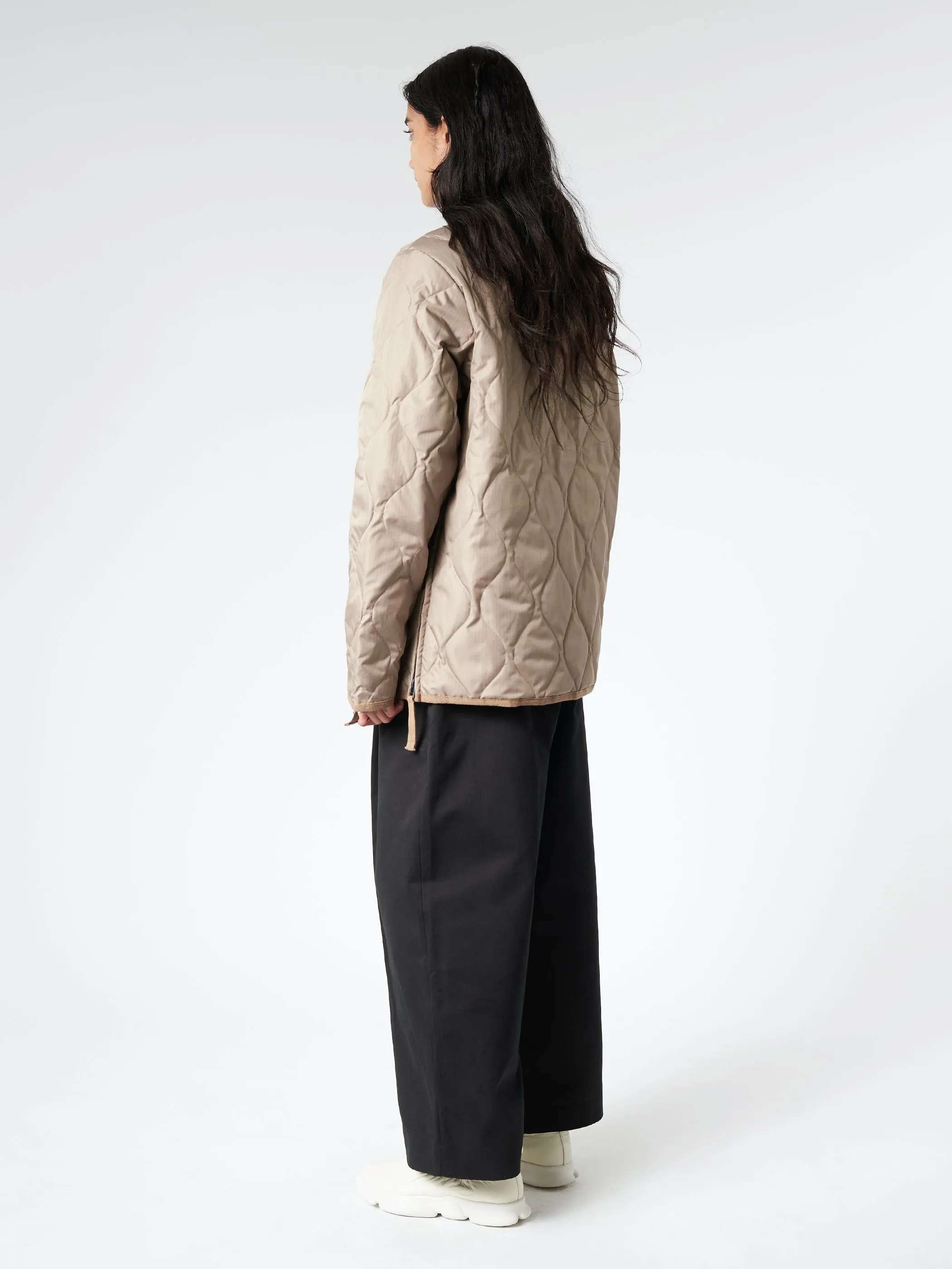 Military Zip V-Neck Down Jacket sold by gravitypope product image thumbnail 3