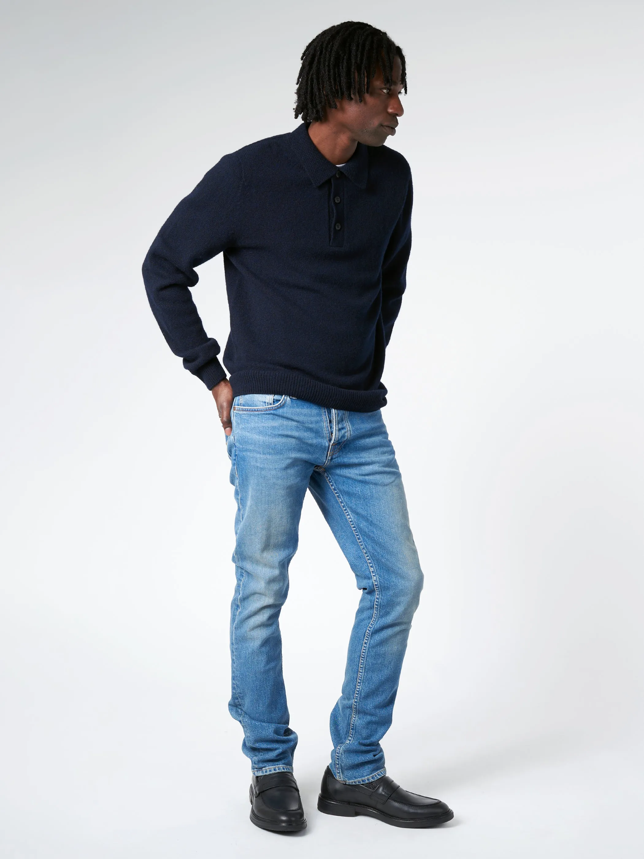 Lambswool Polo Shirt sold by gravitypope product image thumbnail 4