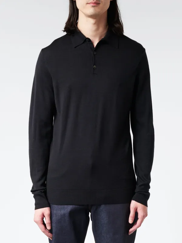 Extra-Fine Merino Polo Shirt sold by gravitypope
