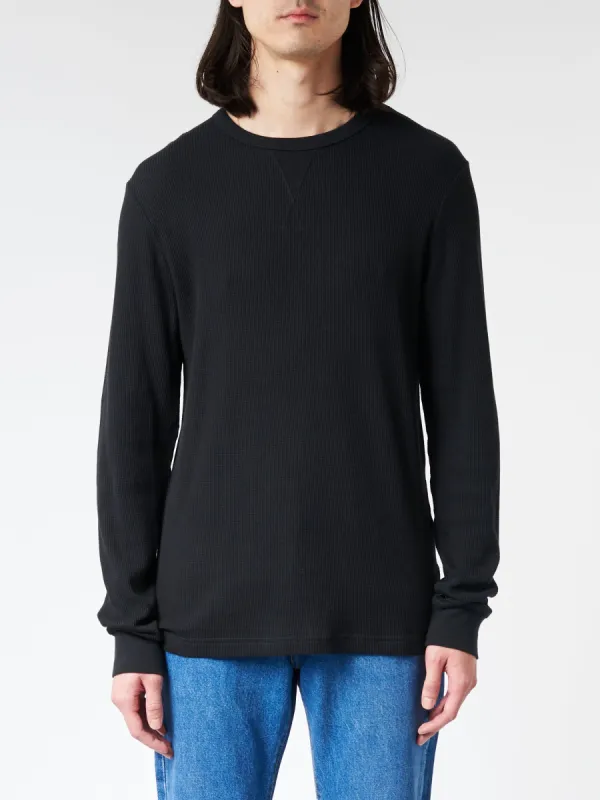 Long Sleeve Waffle T-Shirt sold by gravitypope