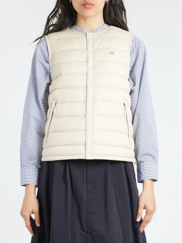 Women's Inner Down Crewneck Vest sold by gravitypope