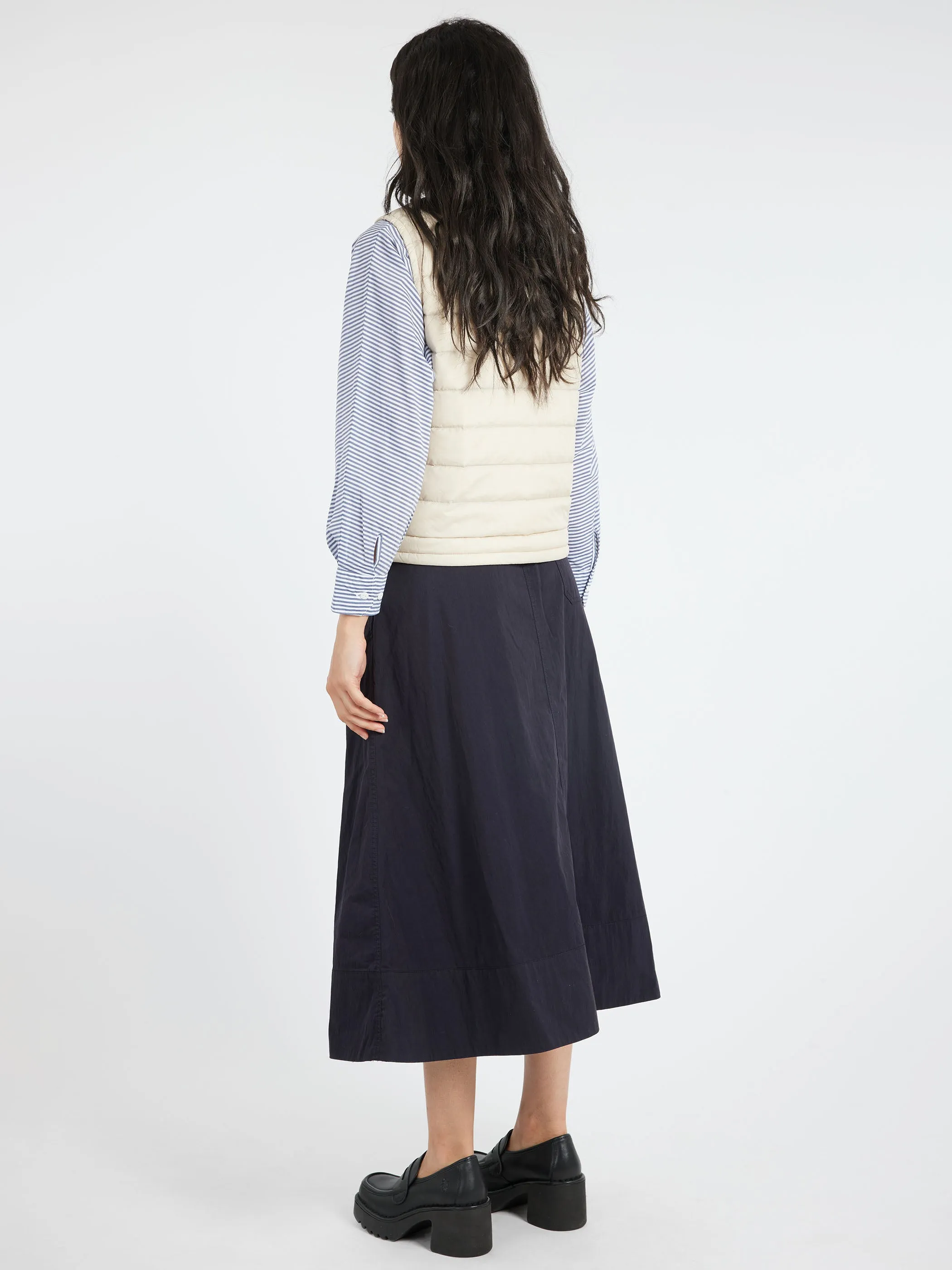 Women's Inner Down Crewneck Vest sold by gravitypope product image thumbnail 3