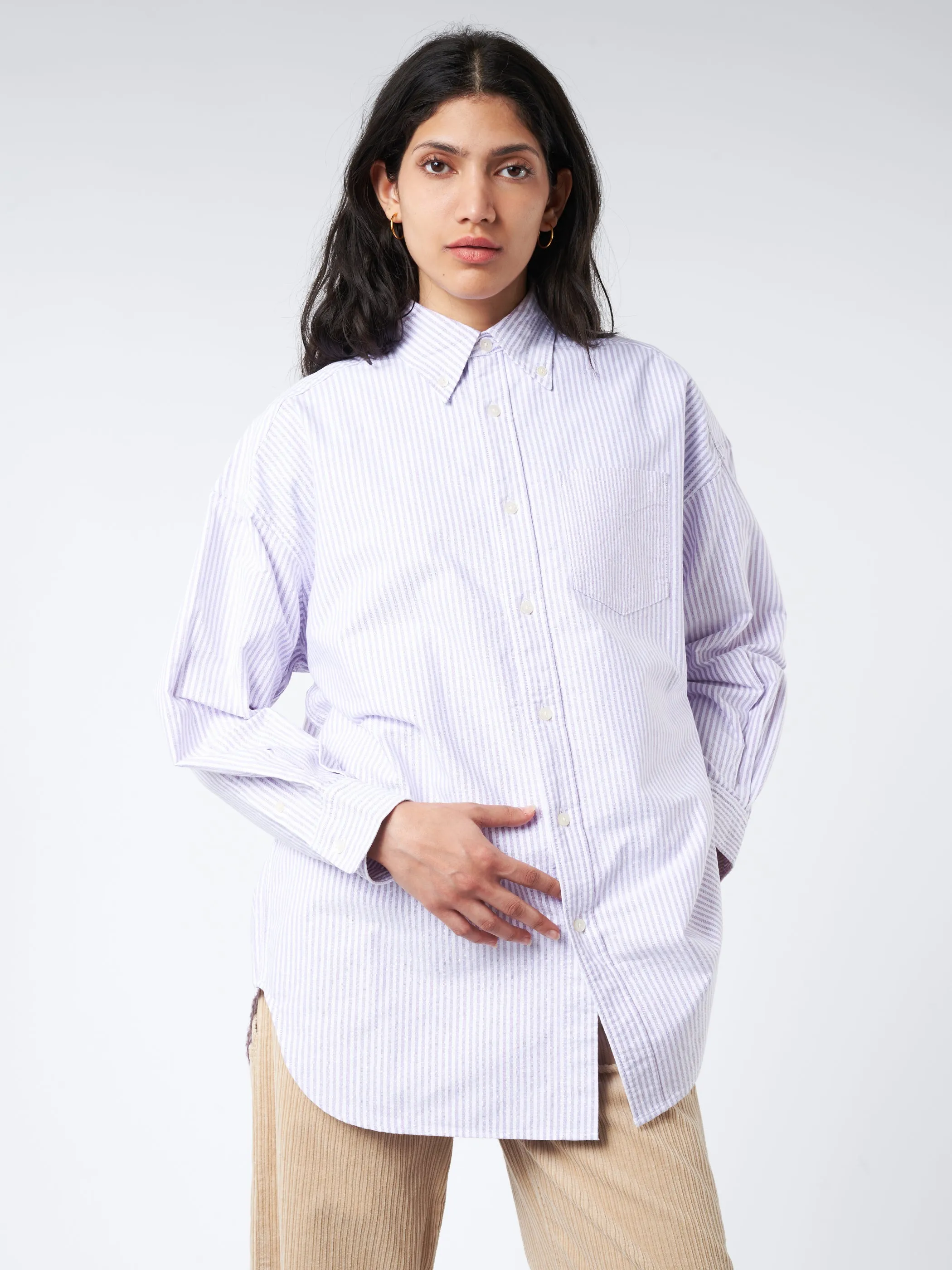 Big Button Down Shirt sold by gravitypope product image thumbnail 4