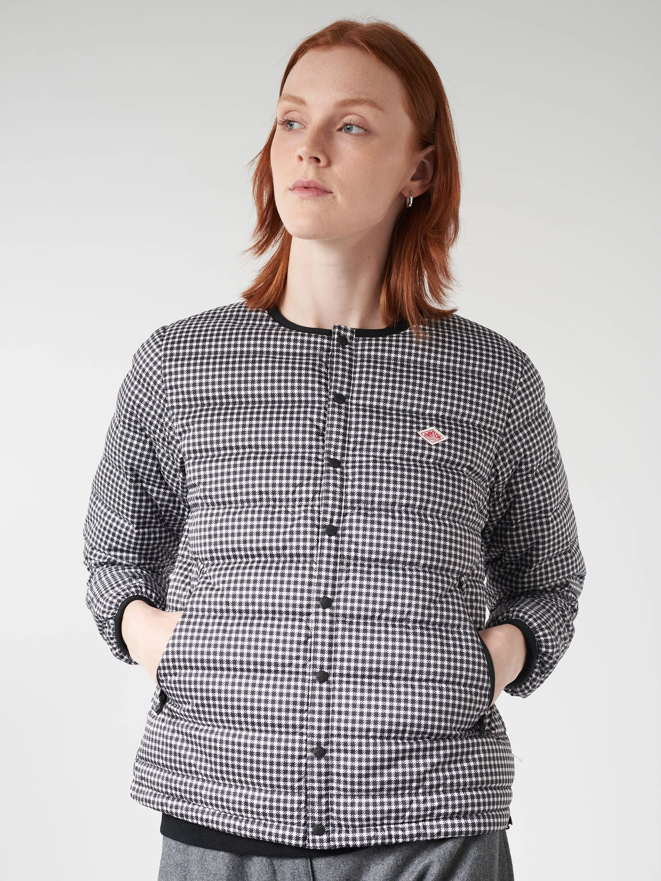 Women's Inner Down Crewneck Jacket sold by gravitypope product image thumbnail 4