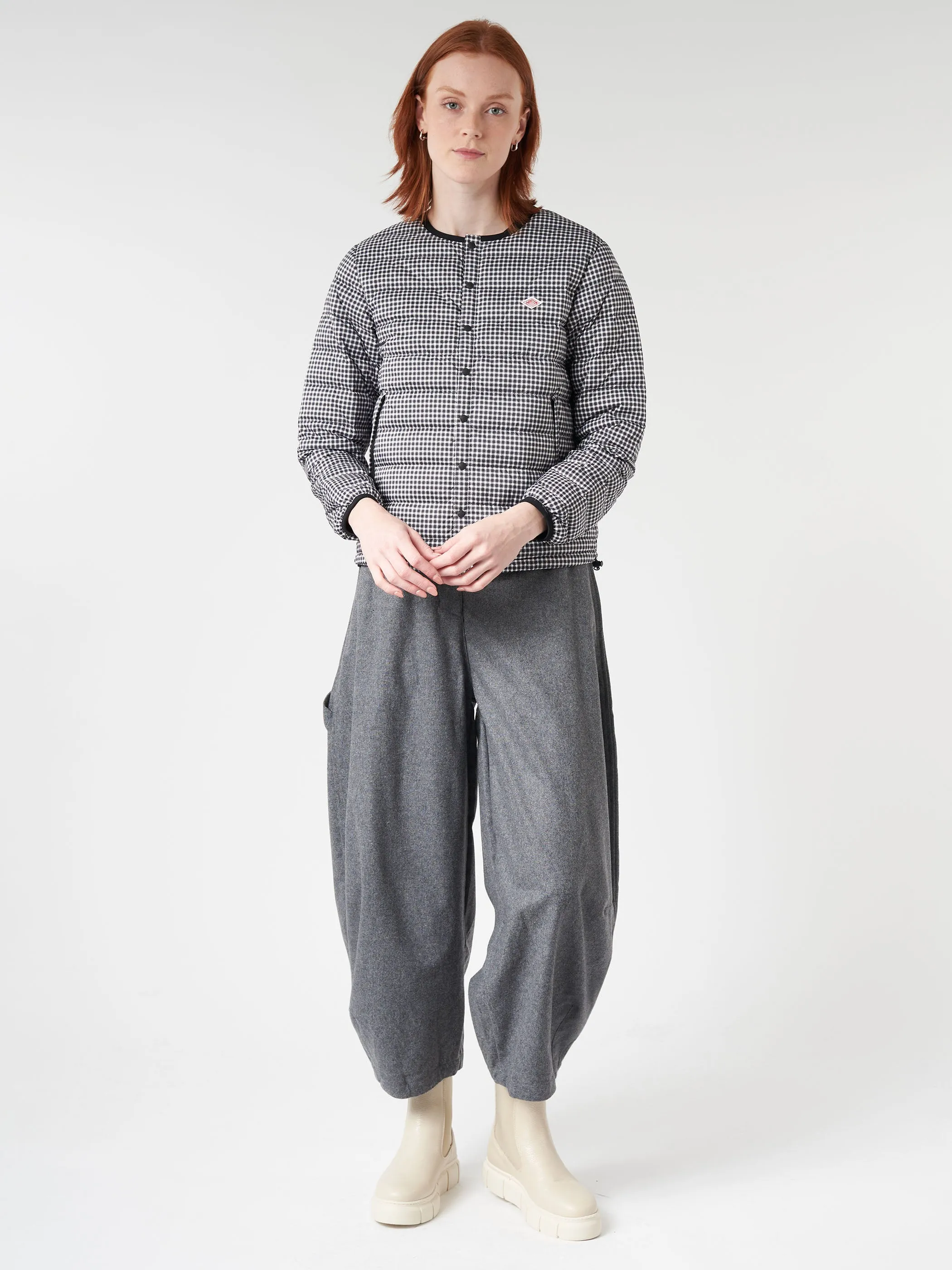 Women's Inner Down Crewneck Jacket sold by gravitypope product image thumbnail 2