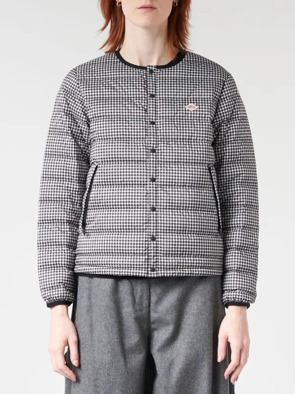 Women's Inner Down Crewneck Jacket made by gravitypope