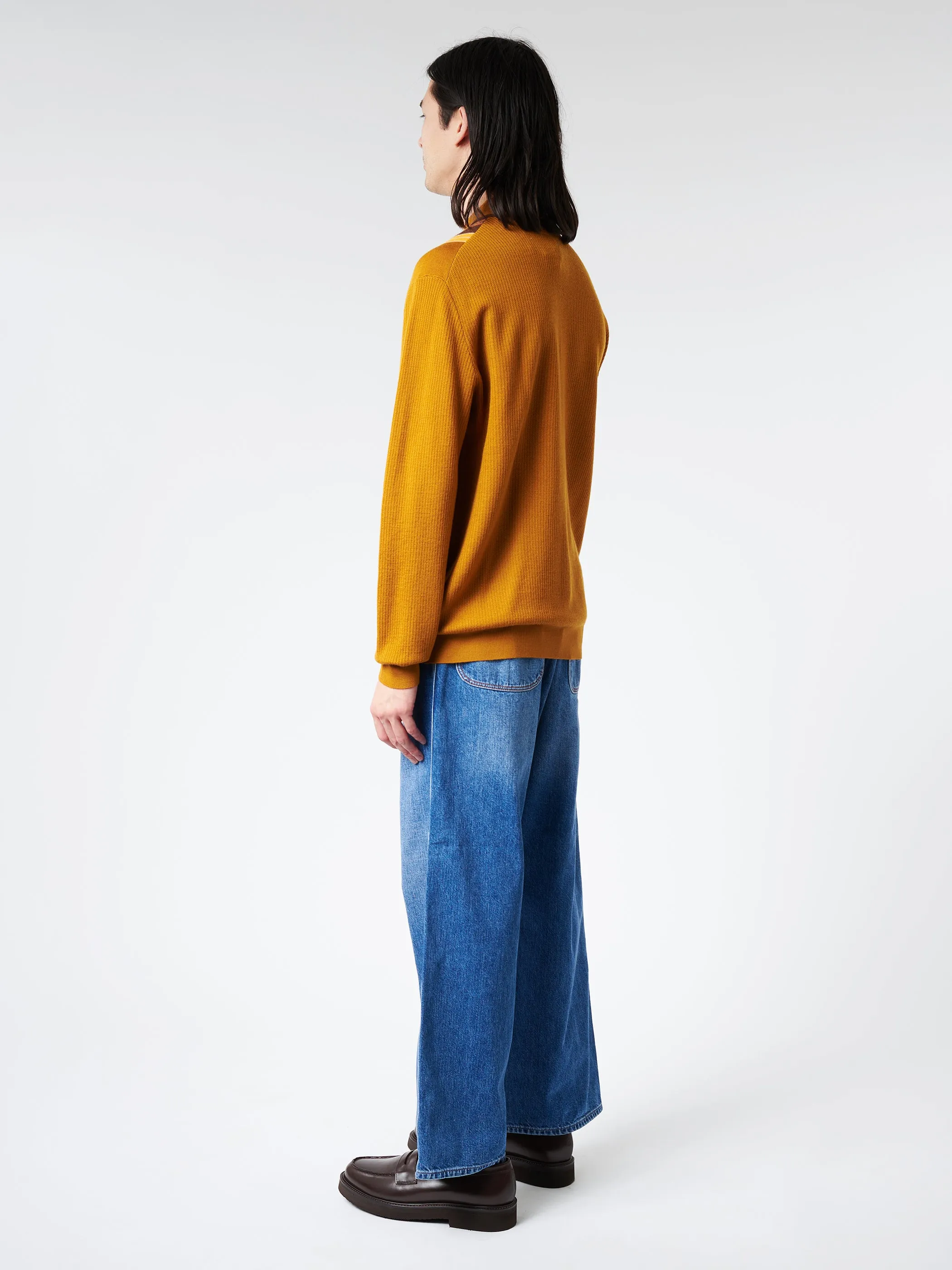 Knit Striped Polo Shirt sold by gravitypope product image thumbnail 3