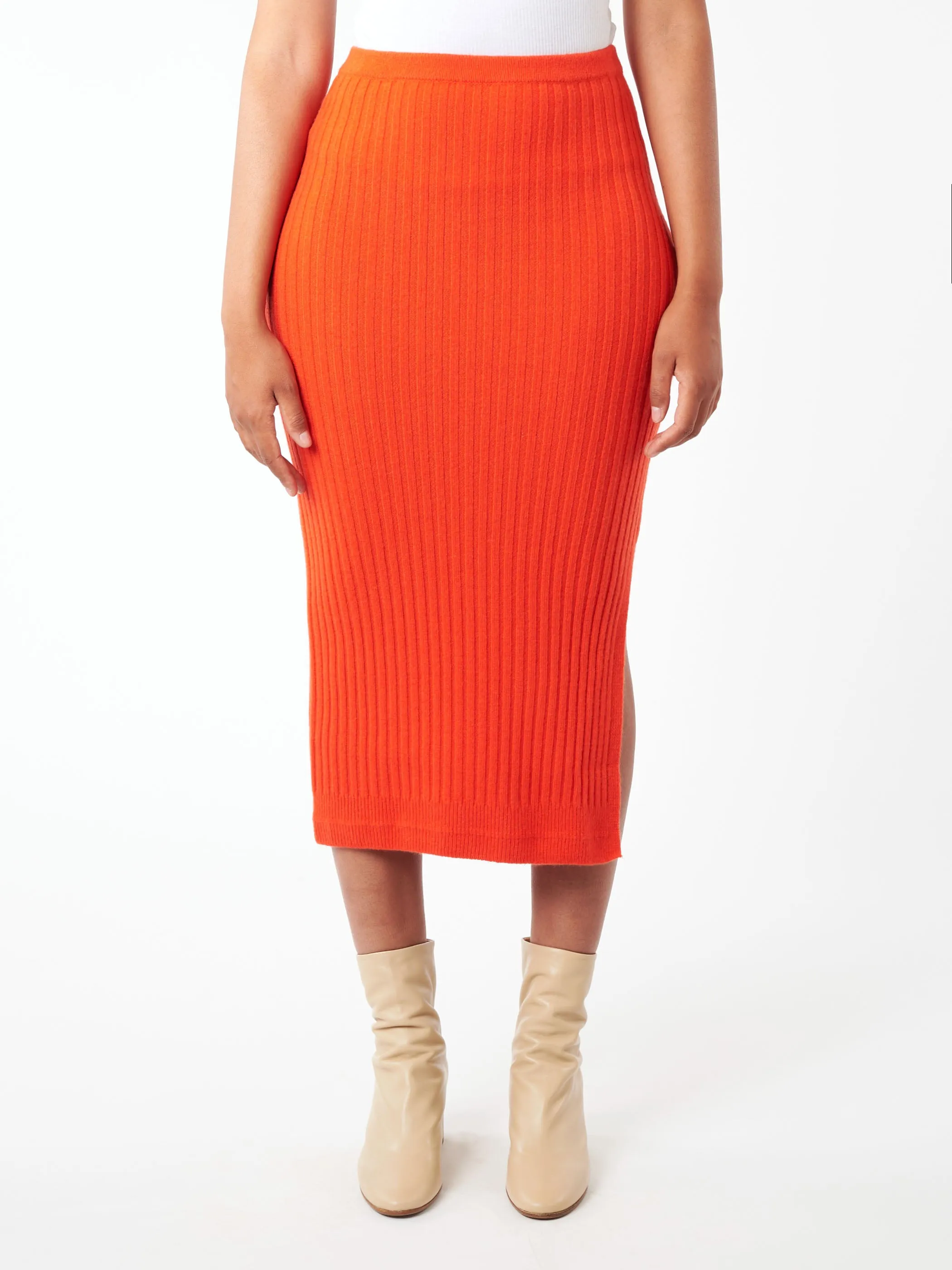 Rib Knit Skirt sold by gravitypope