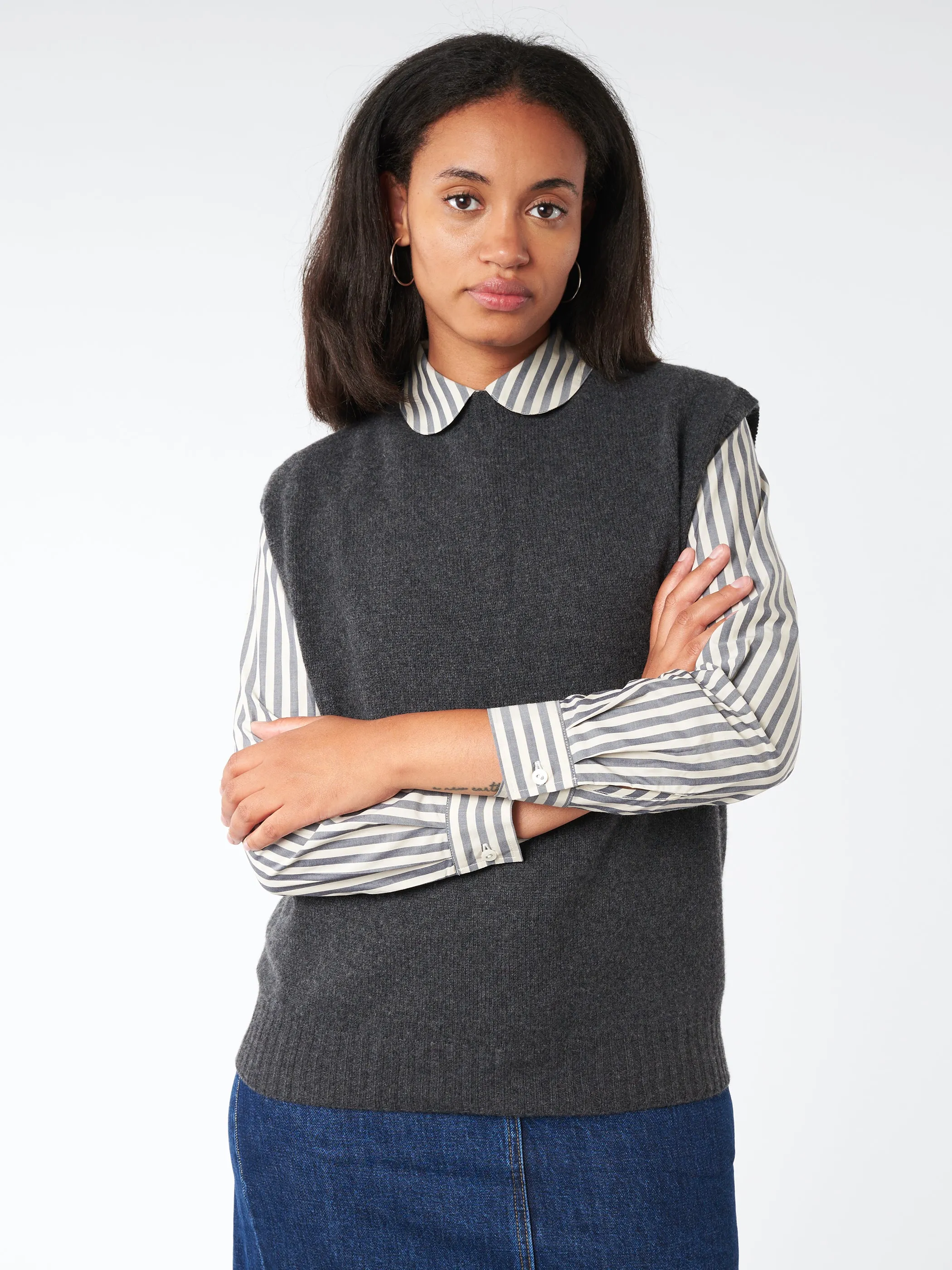 Boxy Crewneck Slipover sold by gravitypope product image thumbnail 4