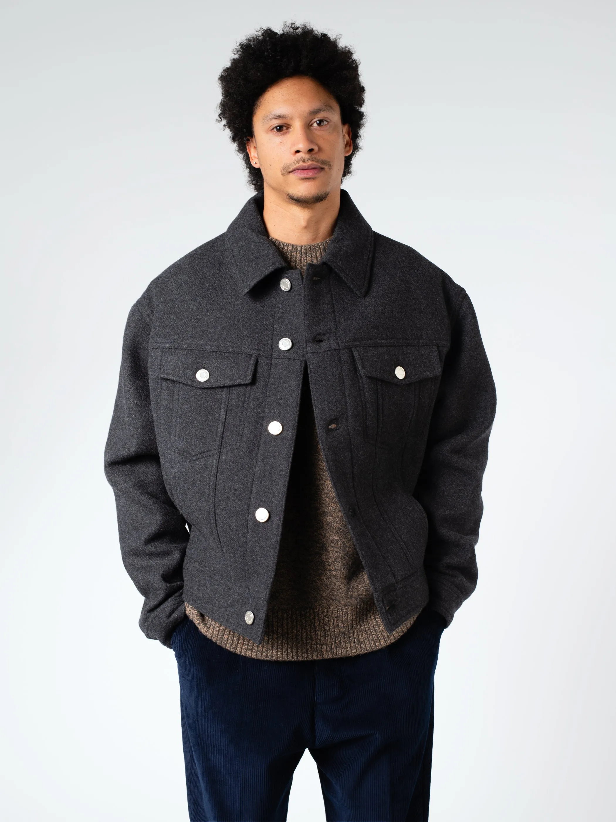 Boxy Fit Jacket sold by gravitypope product image thumbnail 4