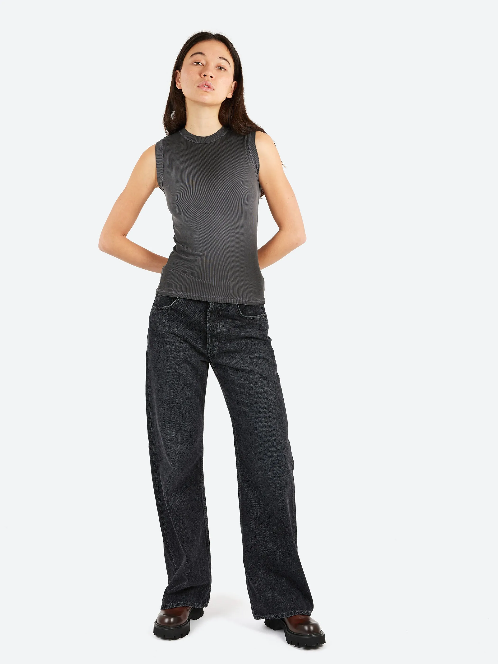 2021F Loose Fit Jeans sold by gravitypope product image thumbnail 2