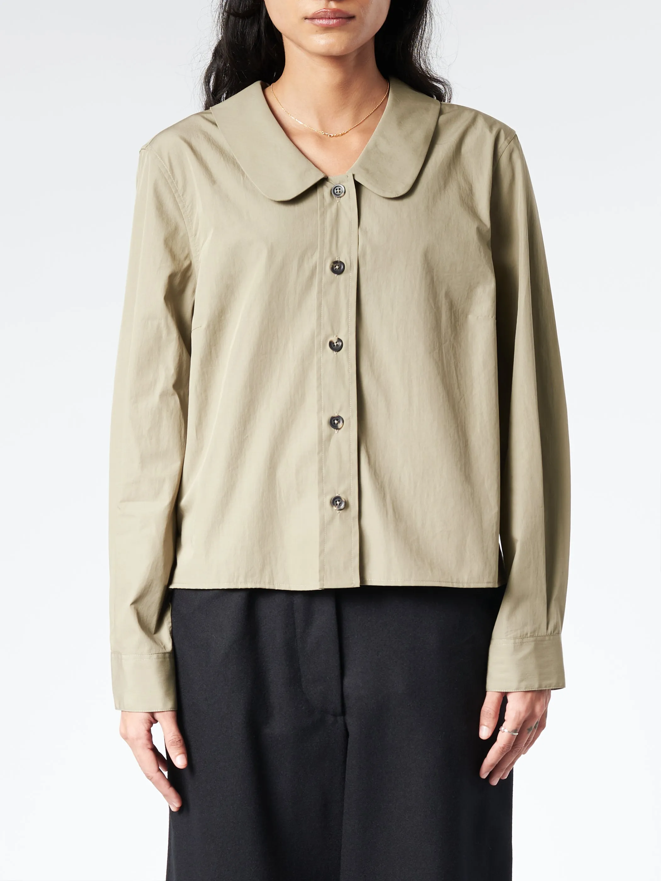 Round Collar Shirt sold by gravitypope