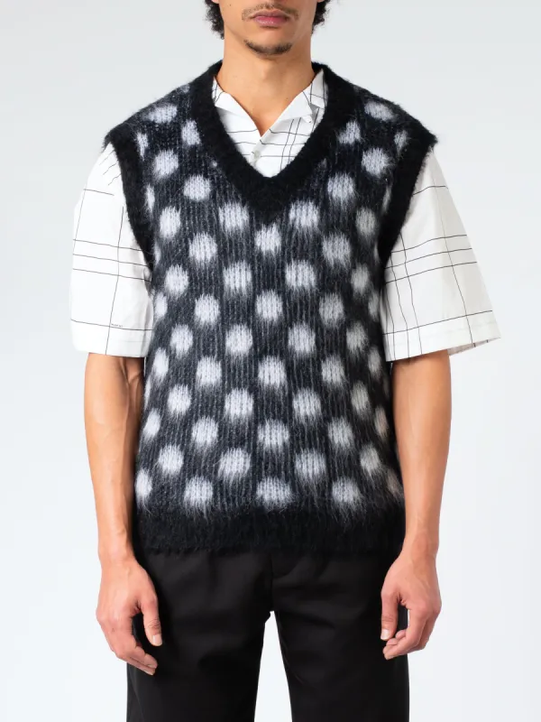 V Neck Sweater Vest made by Marni