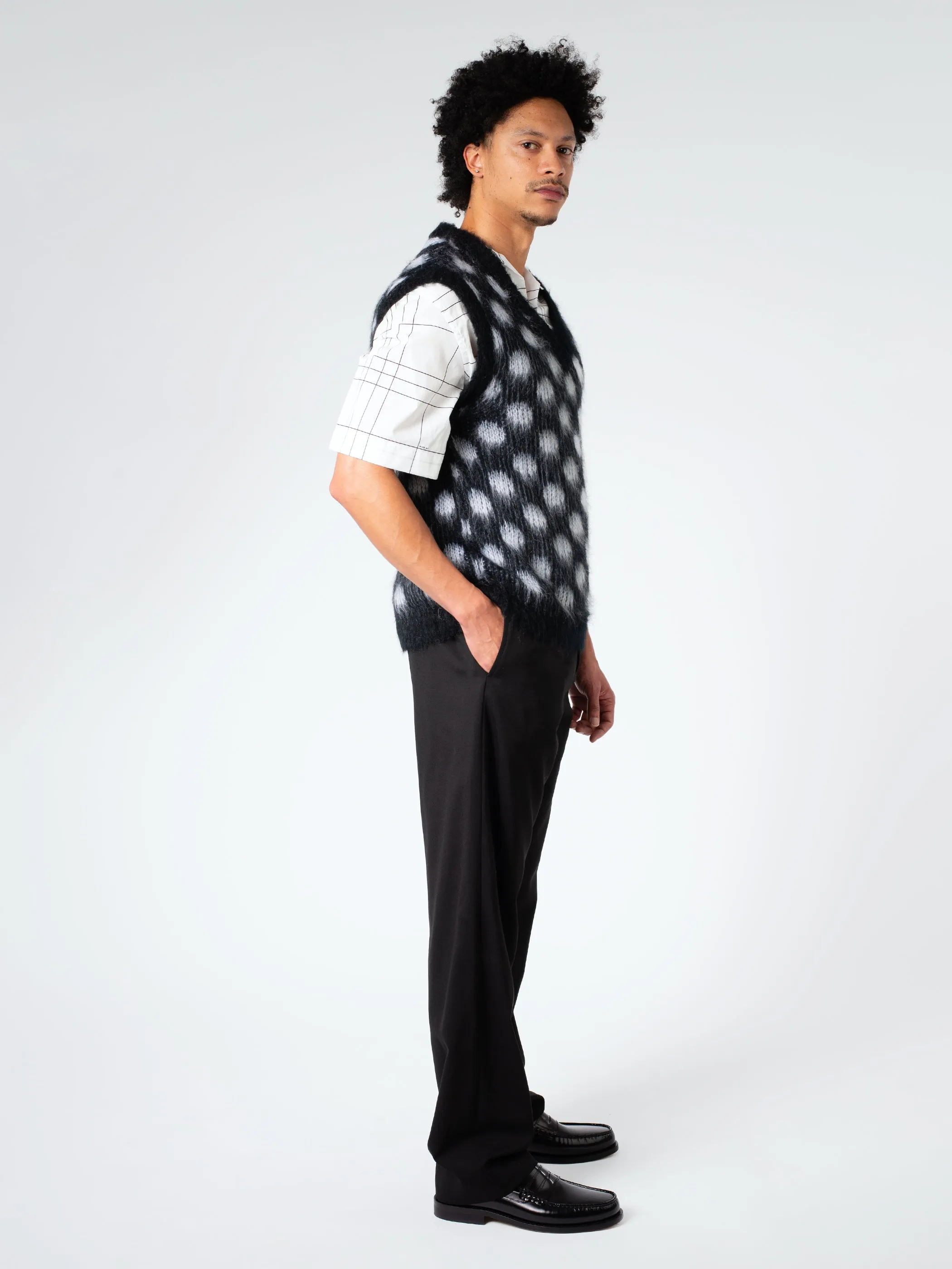 V Neck Sweater Vest sold by gravitypope product image thumbnail 2
