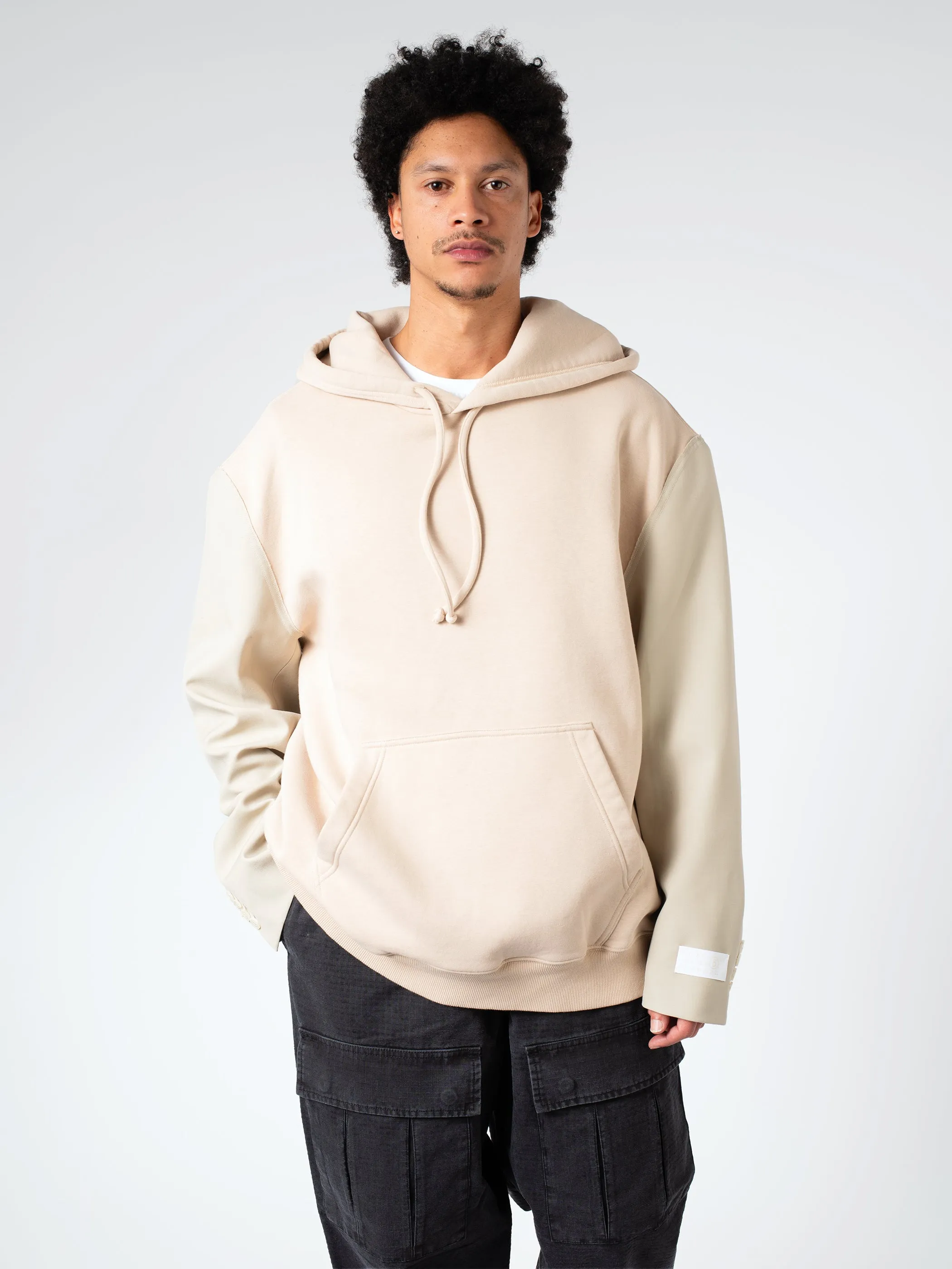 Sweatshirt with Contrasting Sleeves sold by gravitypope product image thumbnail 4