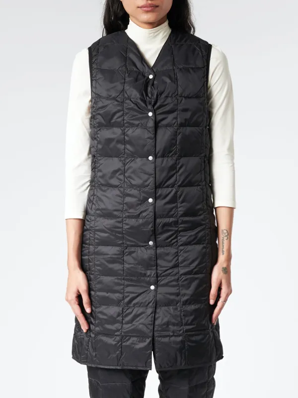 V-Neck Long Down Vest sold by gravitypope