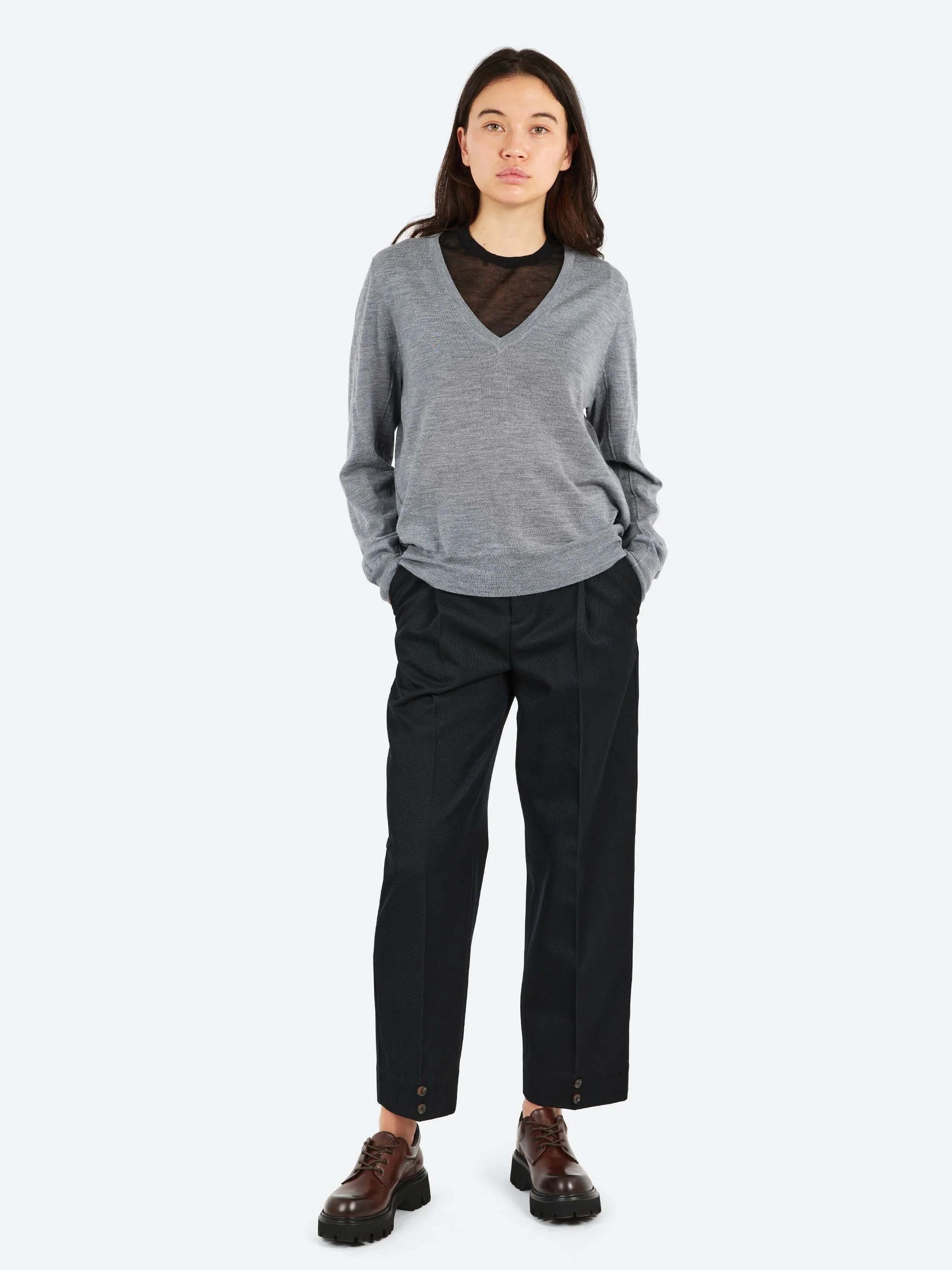 Derek V-Neck Sweater sold by gravitypope product image thumbnail 2