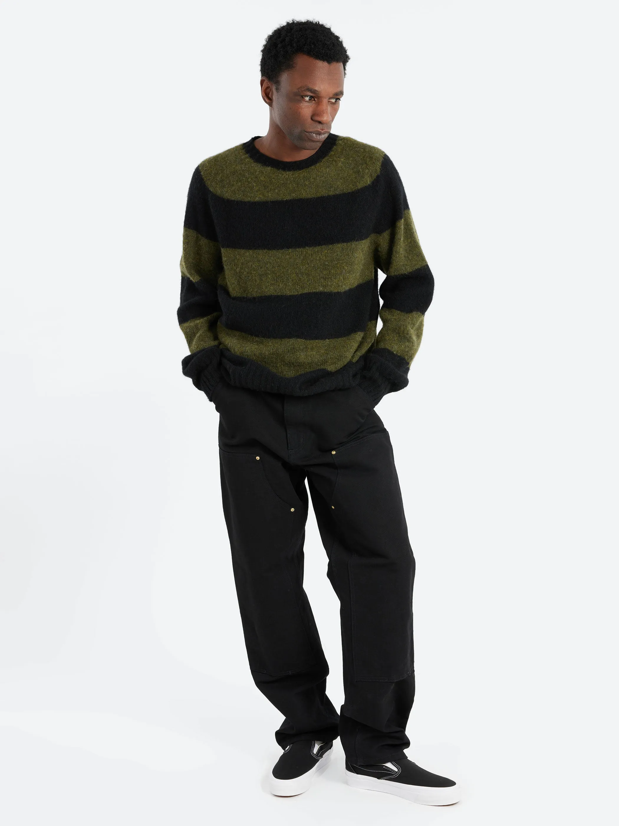 Suedehead Stripe Sweater sold by gravitypope product image thumbnail 4
