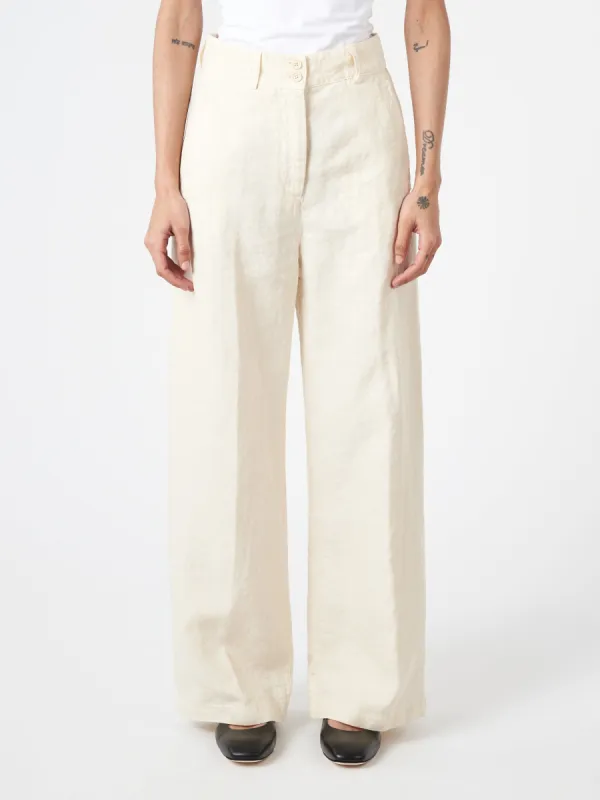 Slub Linen Trousers sold by gravitypope
