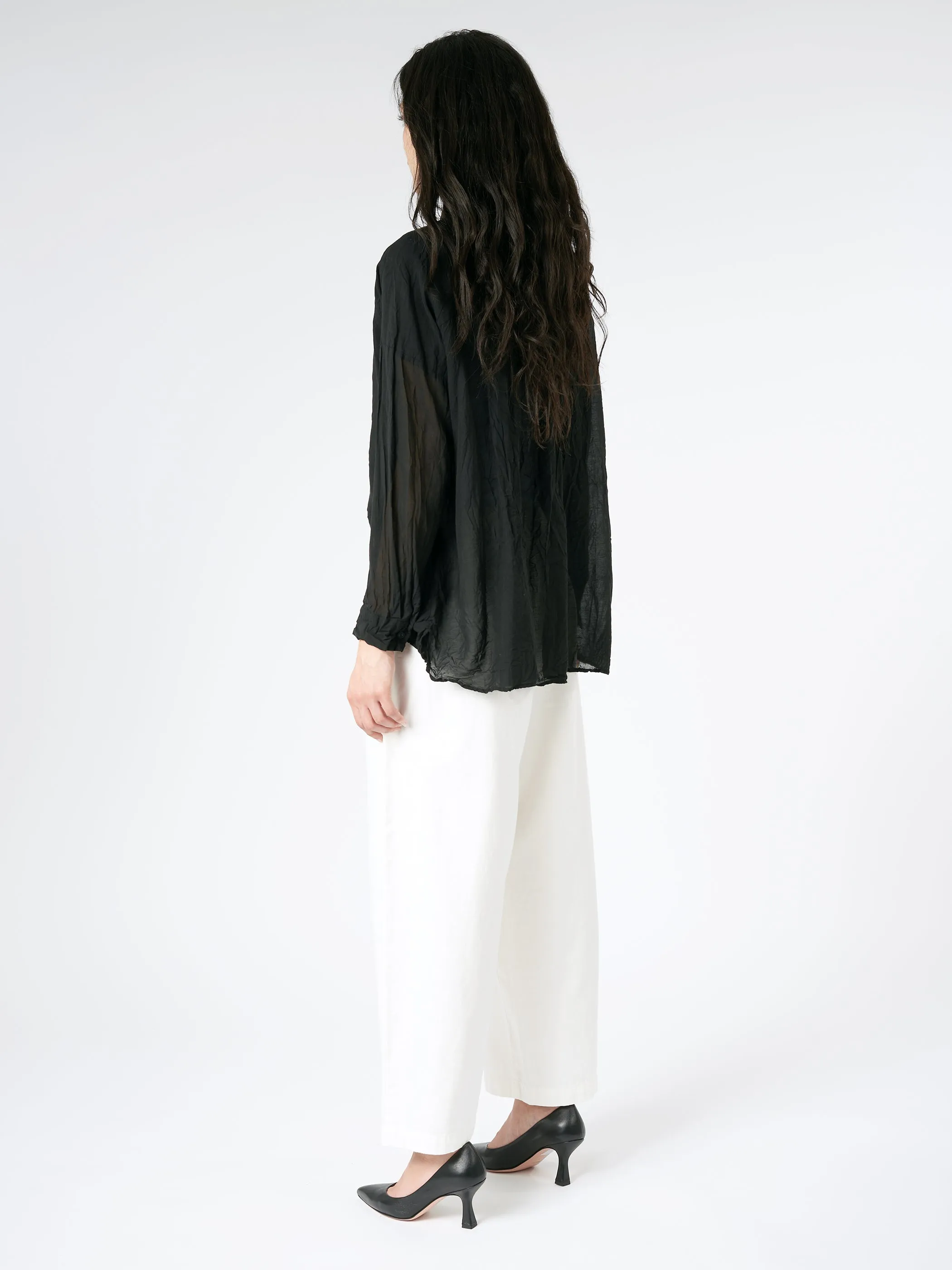 Crinkle Wine Dye Blouse sold by gravitypope product image thumbnail 3