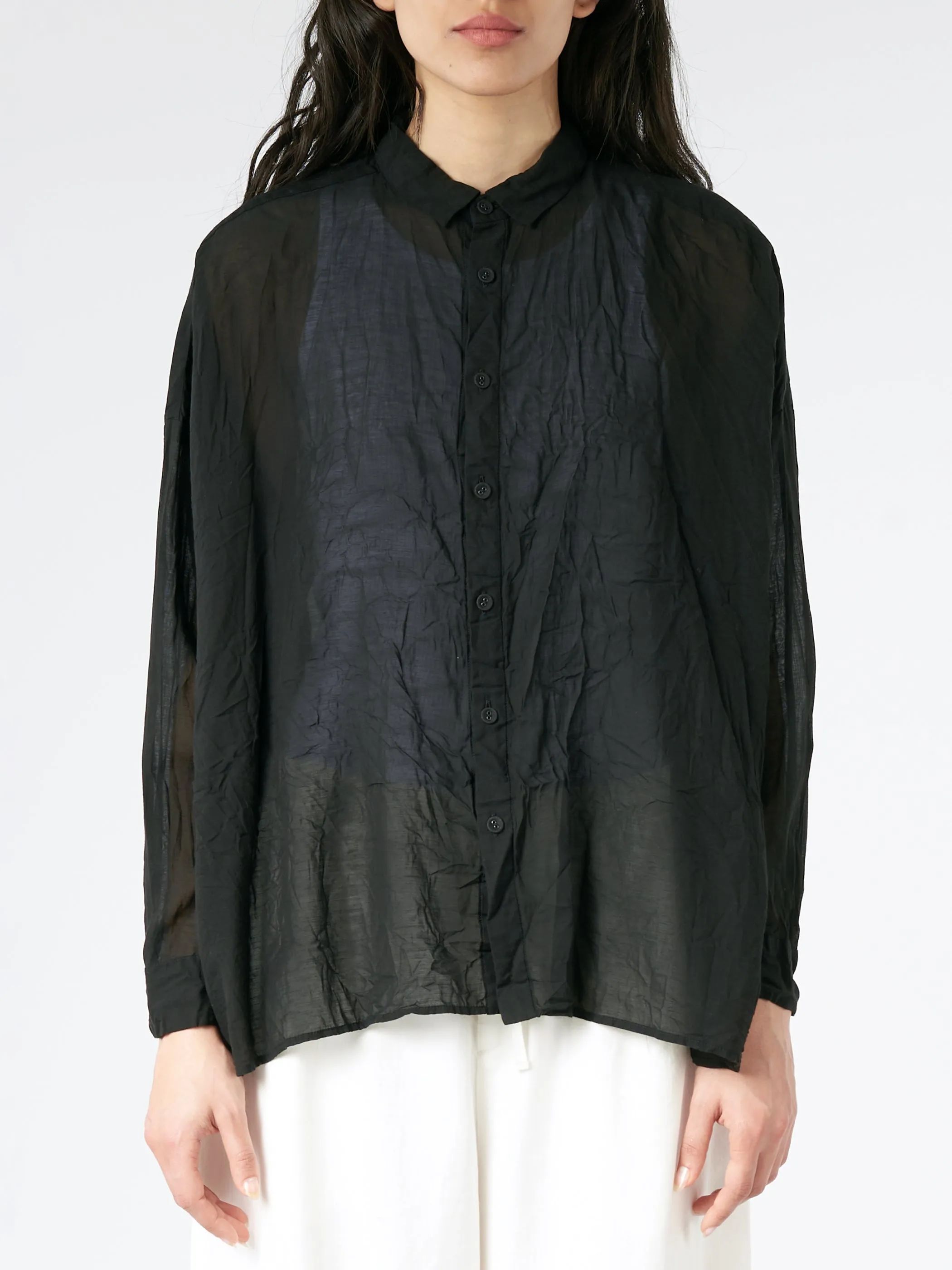 Crinkle Wine Dye Blouse sold by gravitypope