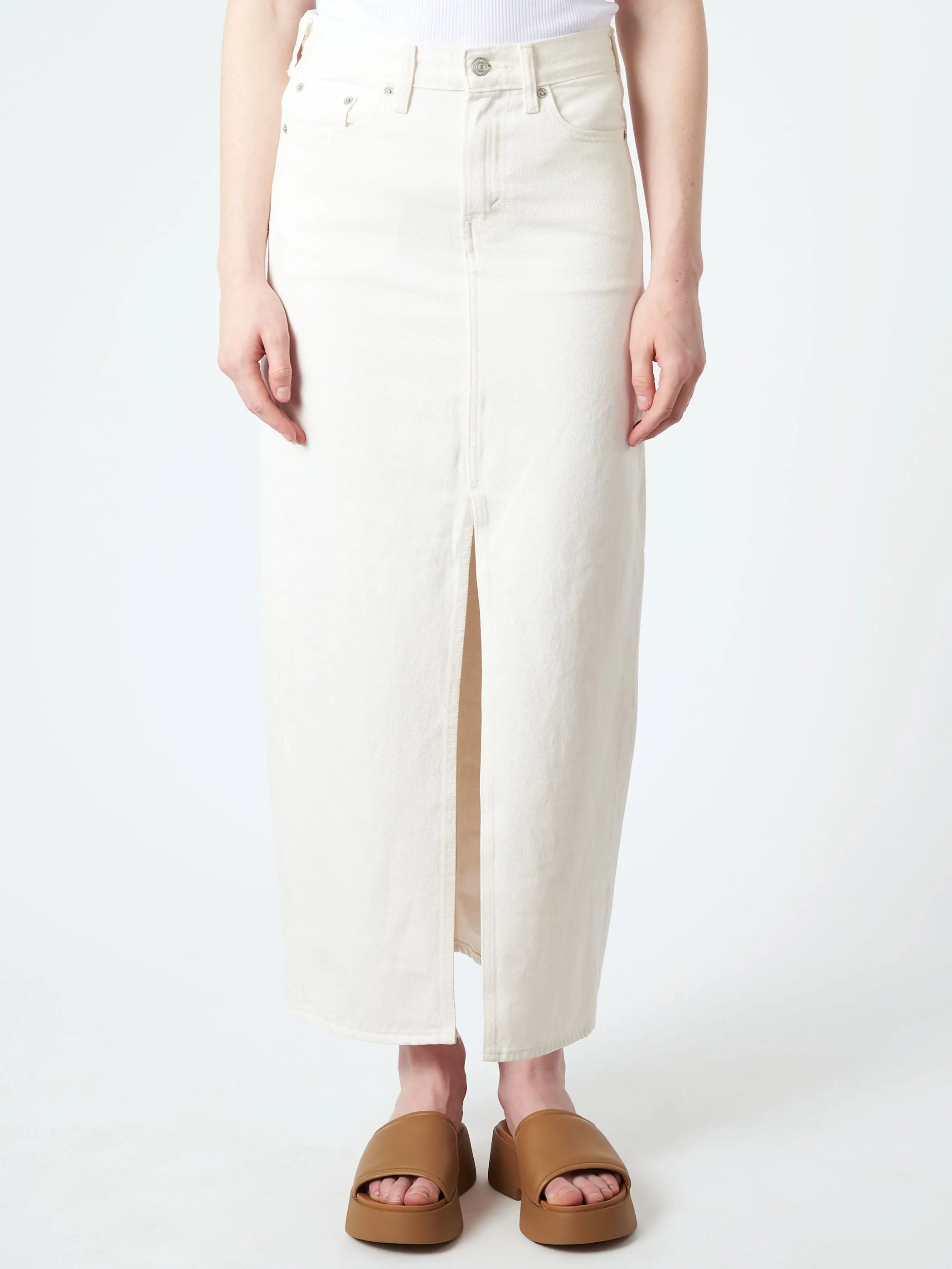 Ankle Column Skirt sold by gravitypope