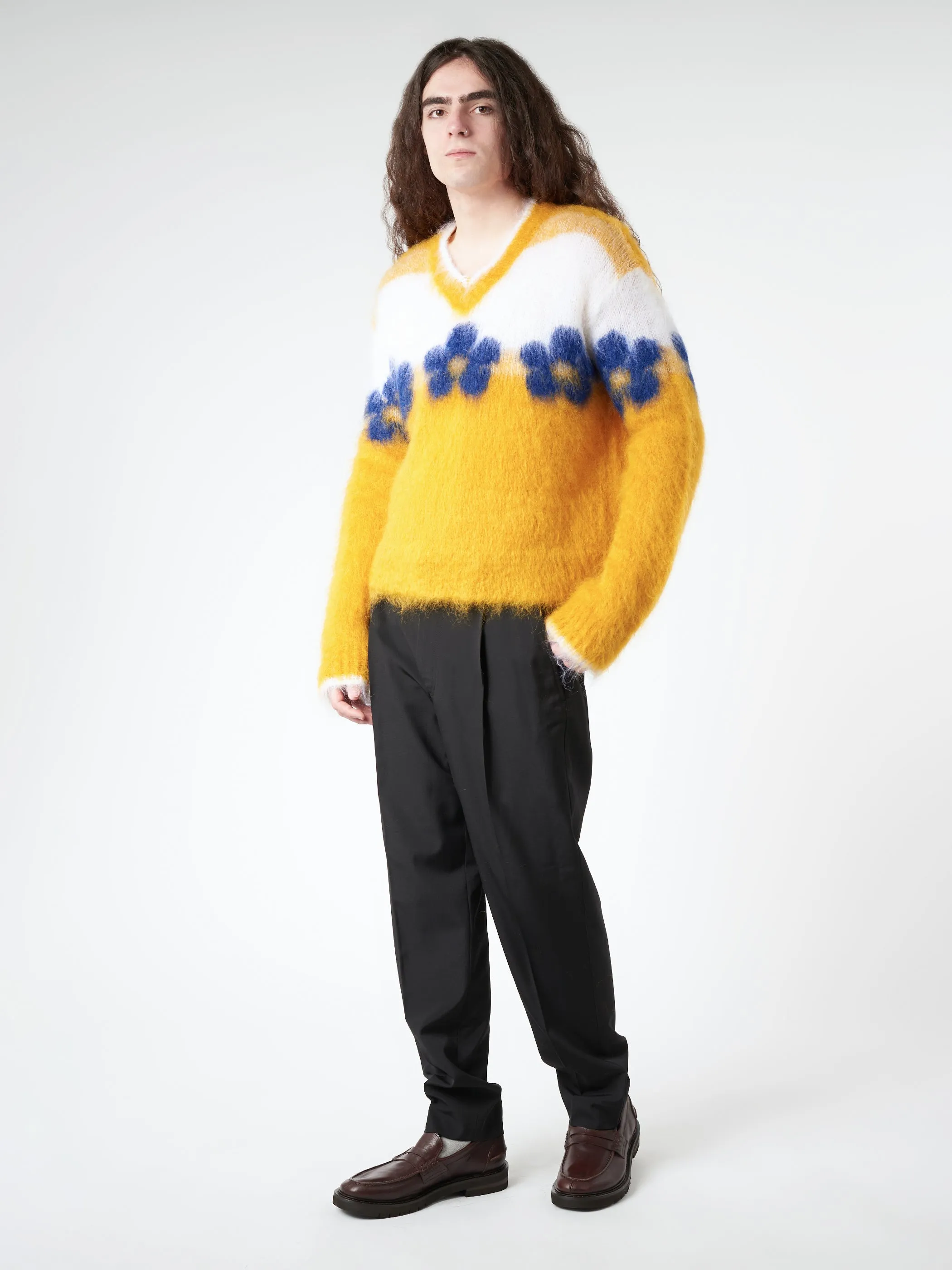 Mohair Jumper with Flowers sold by gravitypope product image thumbnail 4