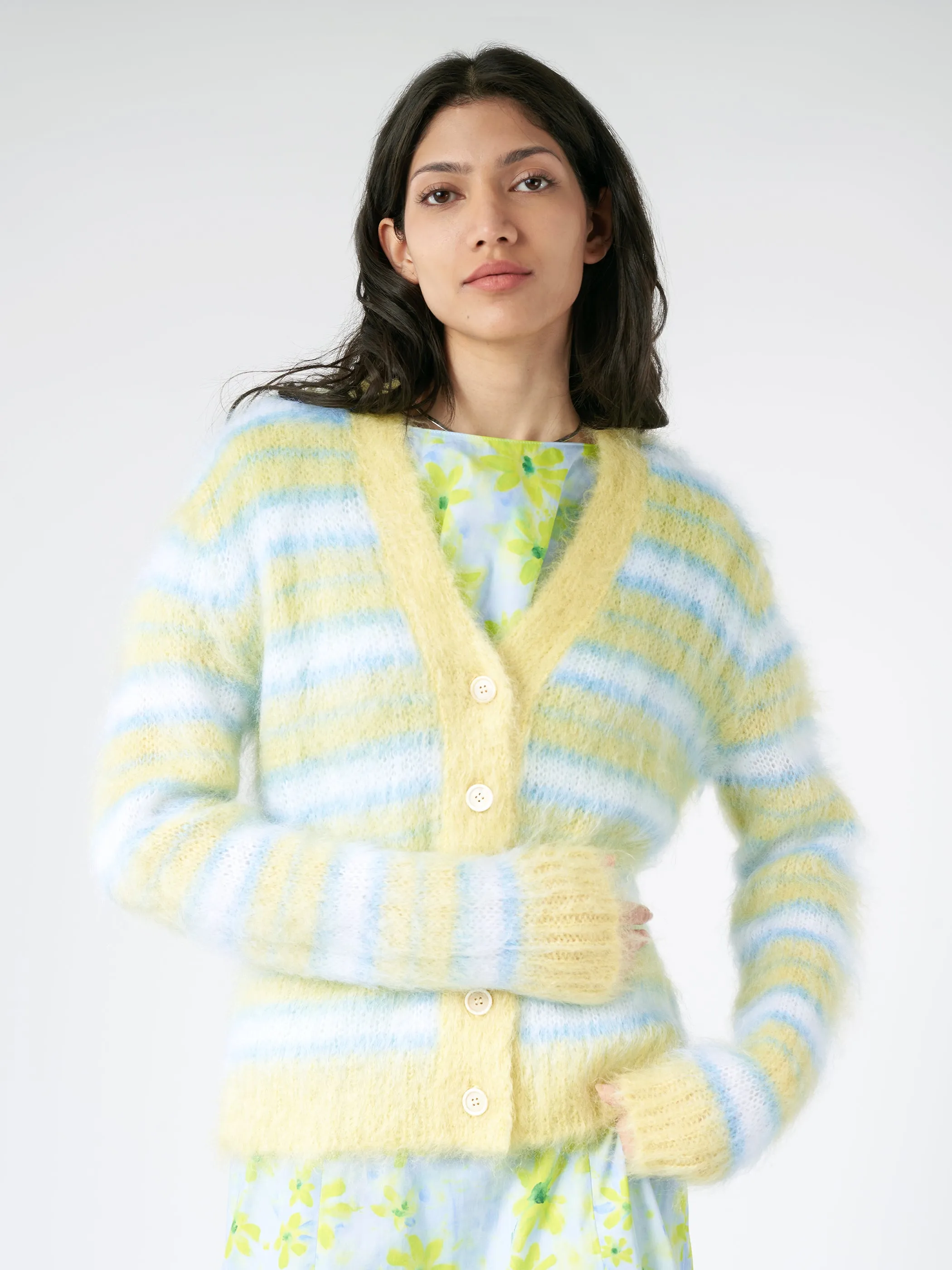 Mohair Cardigan sold by gravitypope product image thumbnail 2