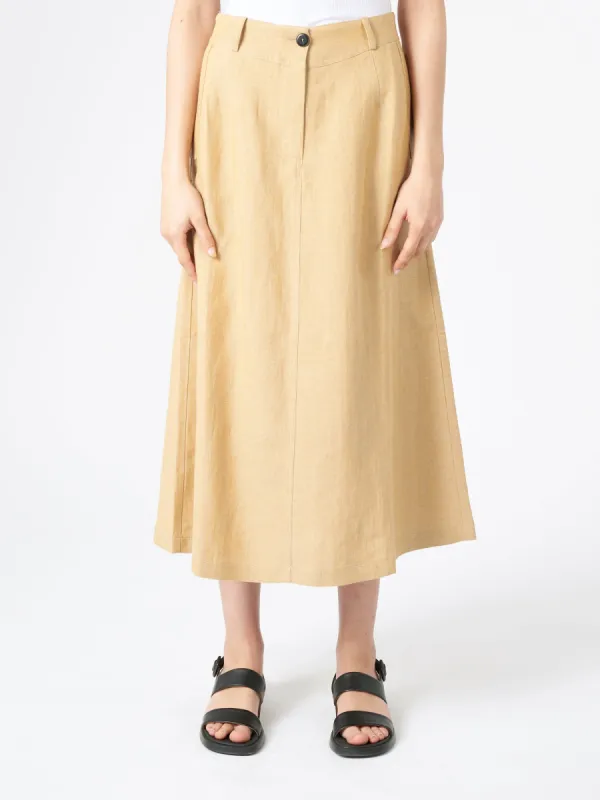 Flared Midi Skirt sold by gravitypope