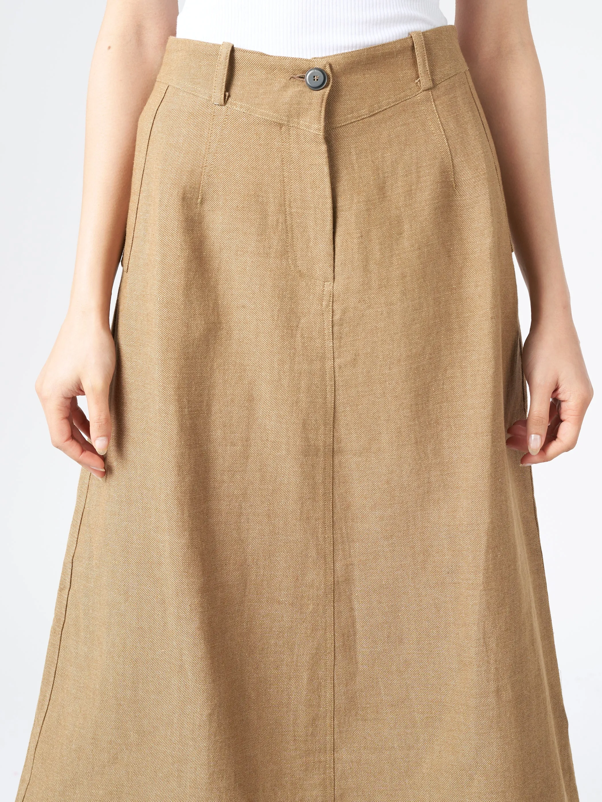 Flared Midi Skirt sold by gravitypope product image thumbnail 4