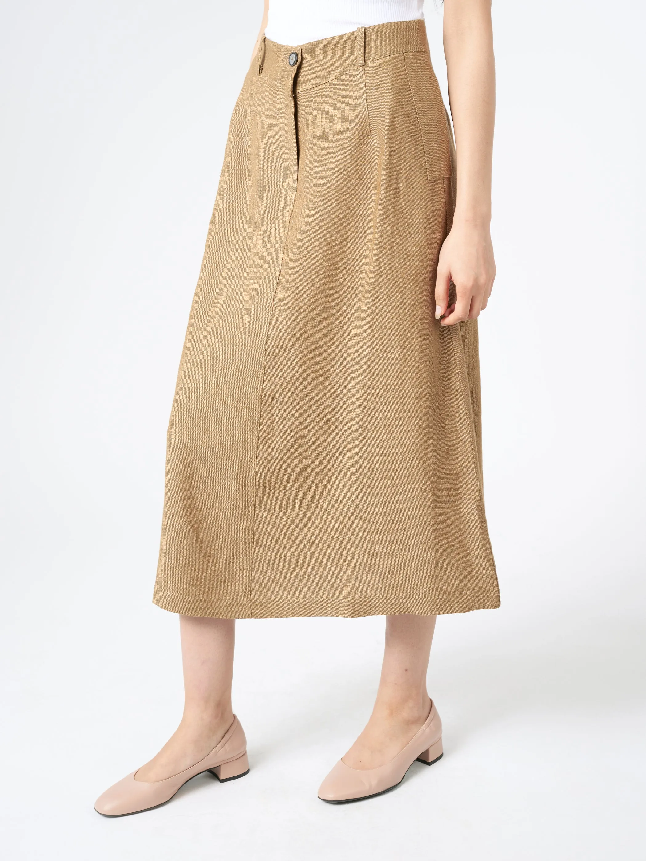 Flared Midi Skirt sold by gravitypope product image thumbnail 5