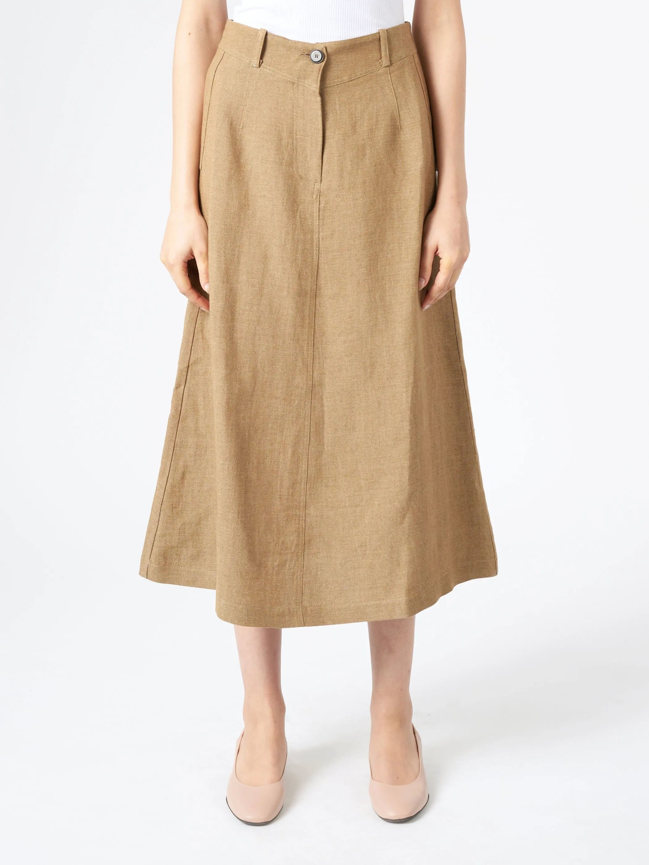Flared Midi Skirt sold by gravitypope