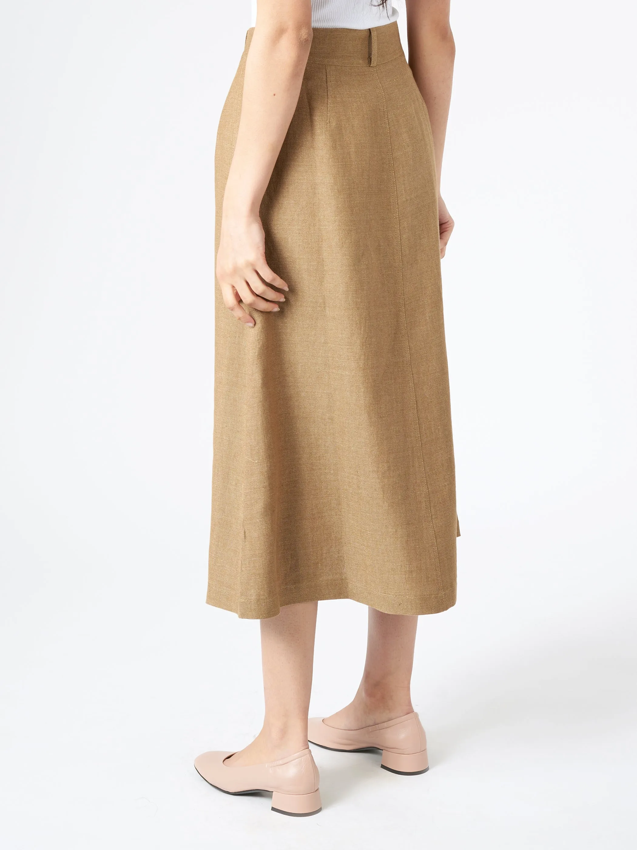 Flared Midi Skirt sold by gravitypope product image thumbnail 3