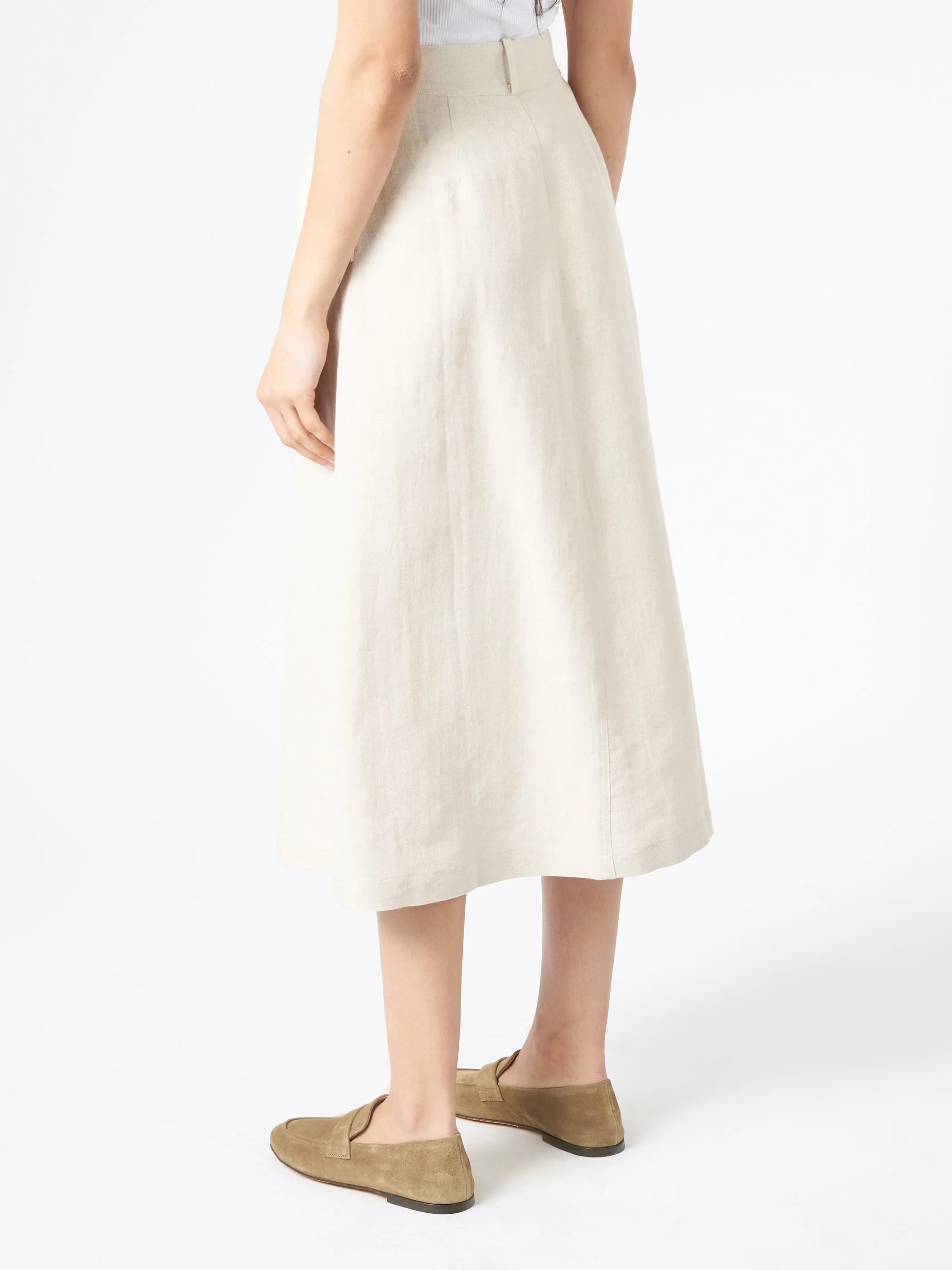 Flared Midi Skirt sold by gravitypope product image thumbnail 3