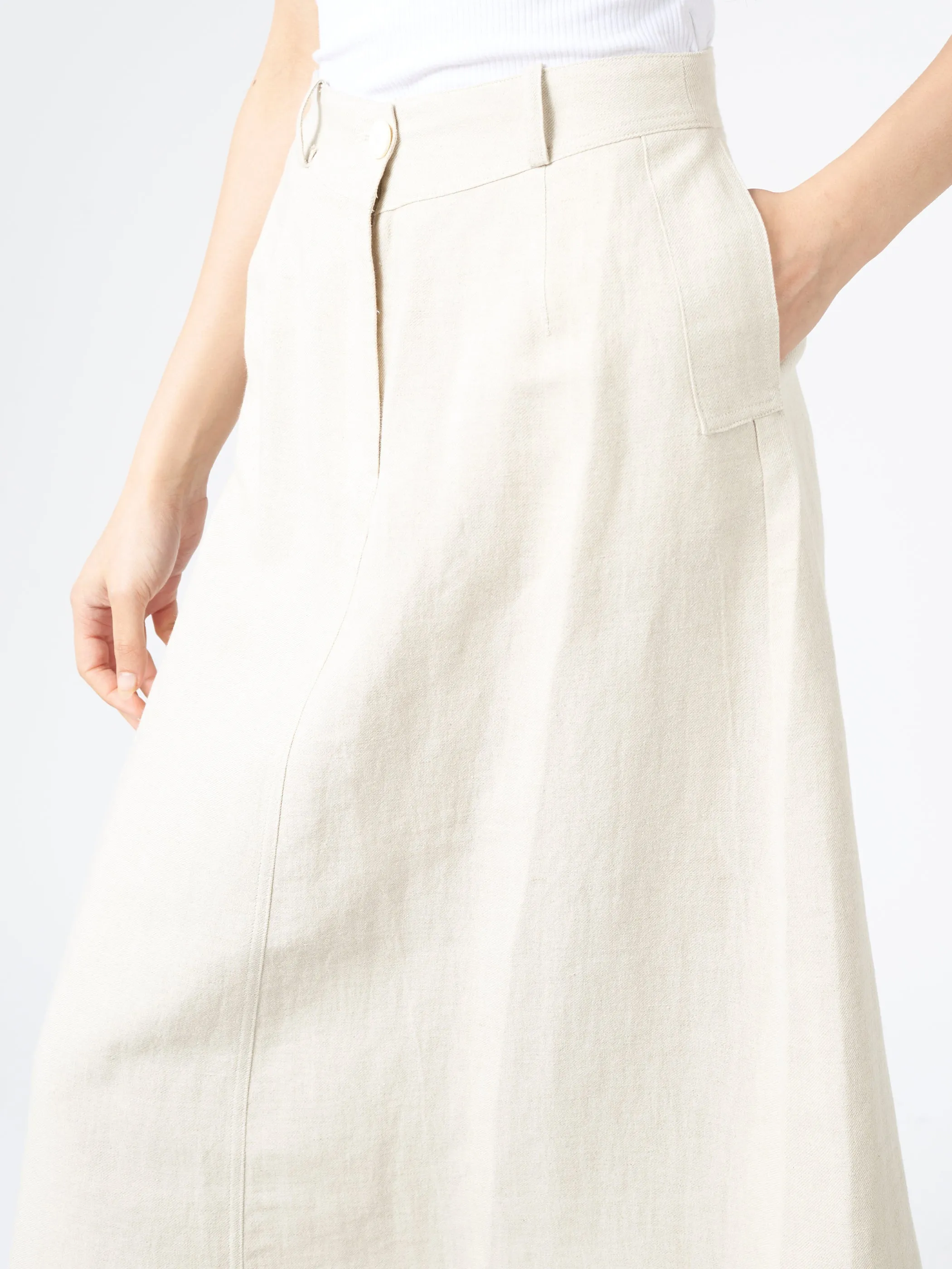 Flared Midi Skirt sold by gravitypope product image thumbnail 4