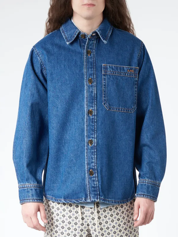 Basile Brodee Overshirt sold by gravitypope