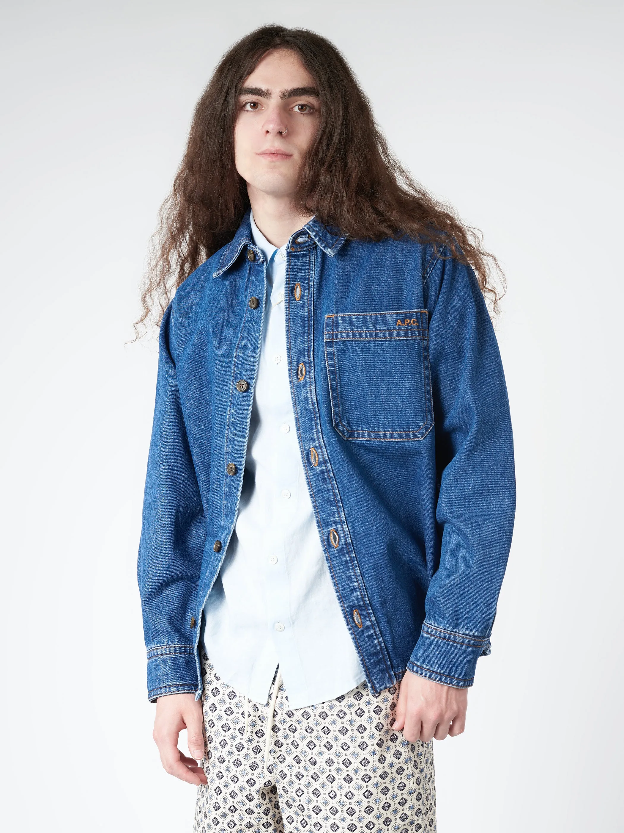 Basile Brodee Overshirt sold by gravitypope product image thumbnail 2