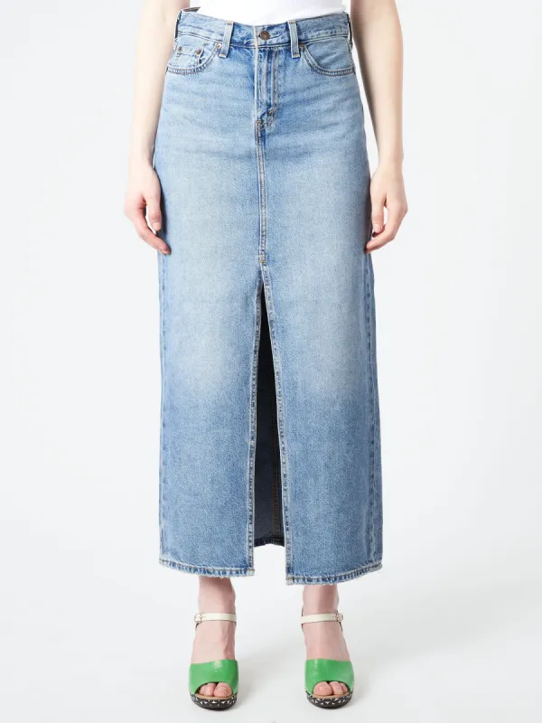 Ankle Column Skirt sold by gravitypope