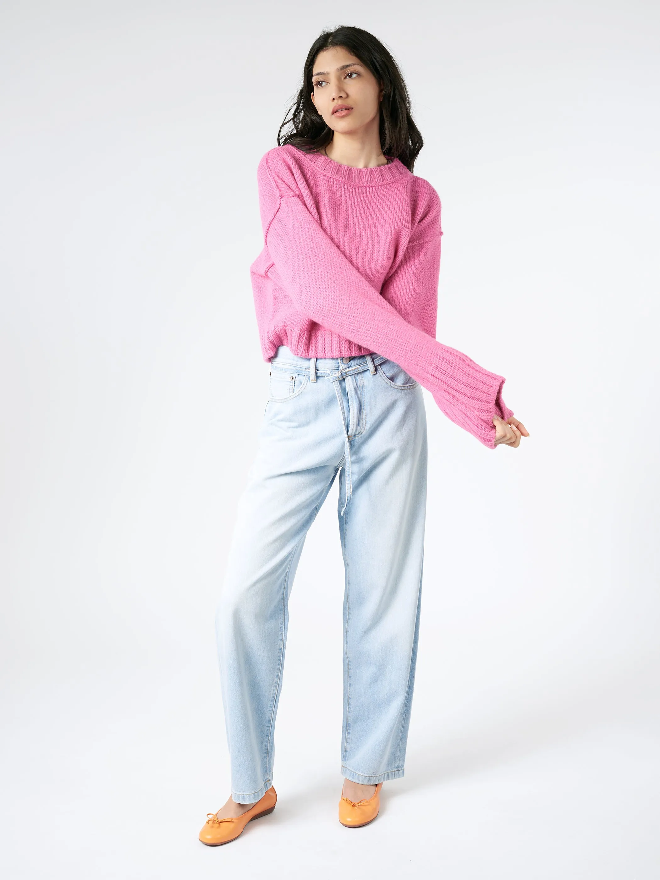Crew Neck Wool Jumper sold by gravitypope product image thumbnail 2