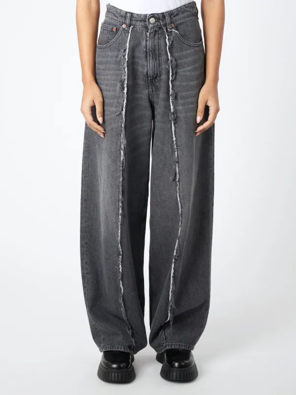 Denim Raw Trousers sold by gravitypope