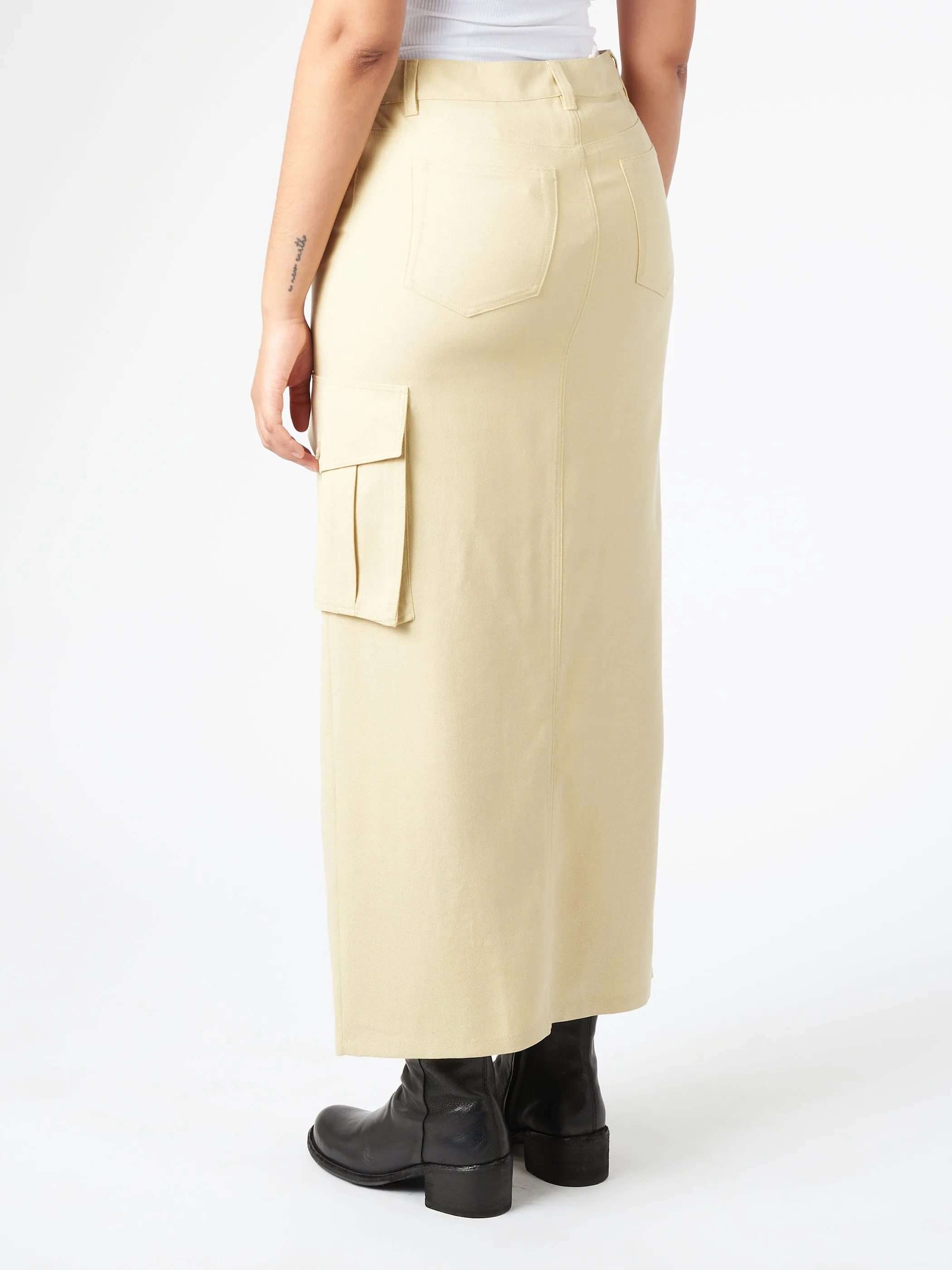 Crepe Cargo Skirt sold by gravitypope product image thumbnail 3