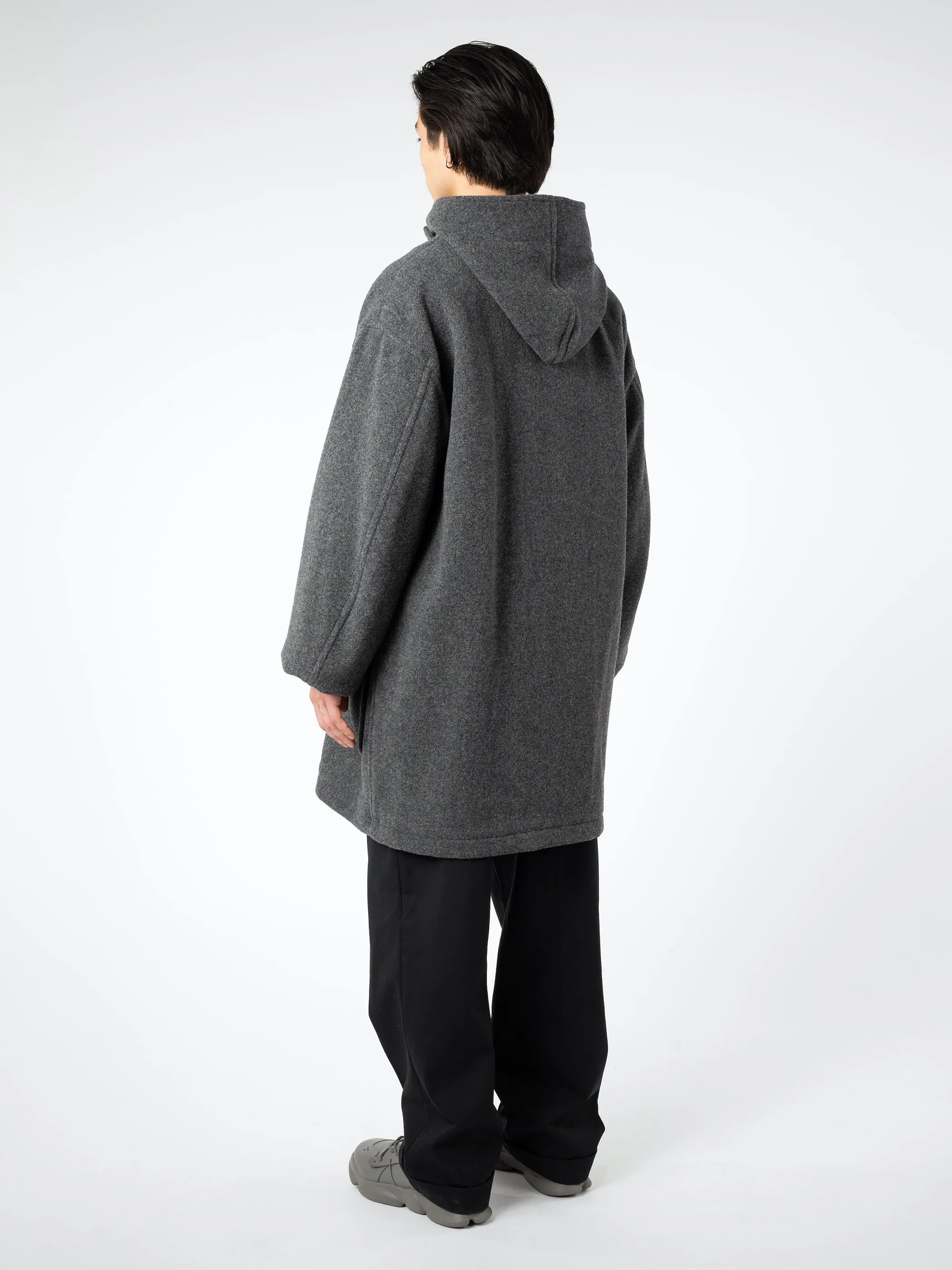 Wool Light Pile Duffle Coat sold by gravitypope product image thumbnail 3