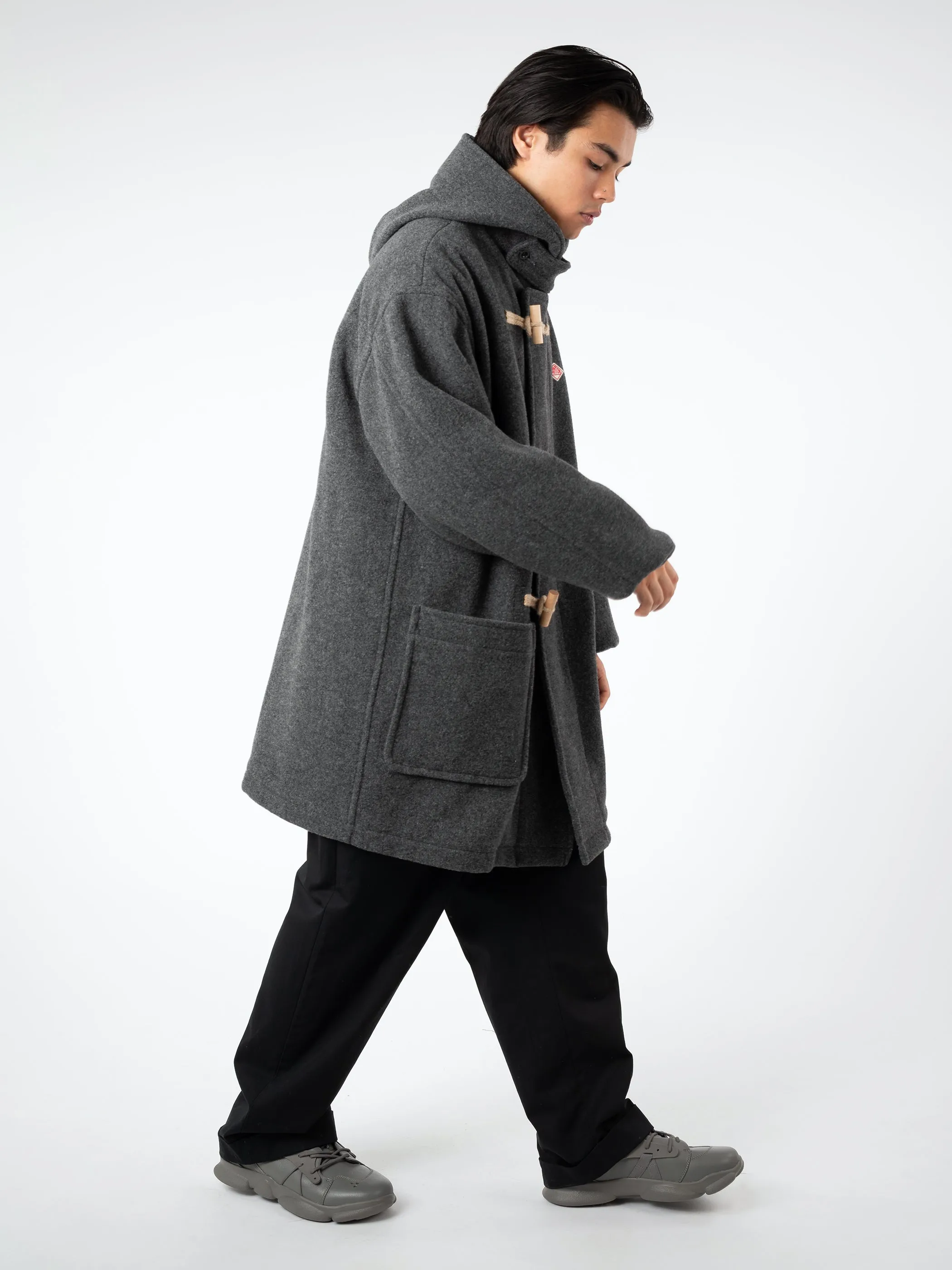 Wool Light Pile Duffle Coat sold by gravitypope product image thumbnail 4