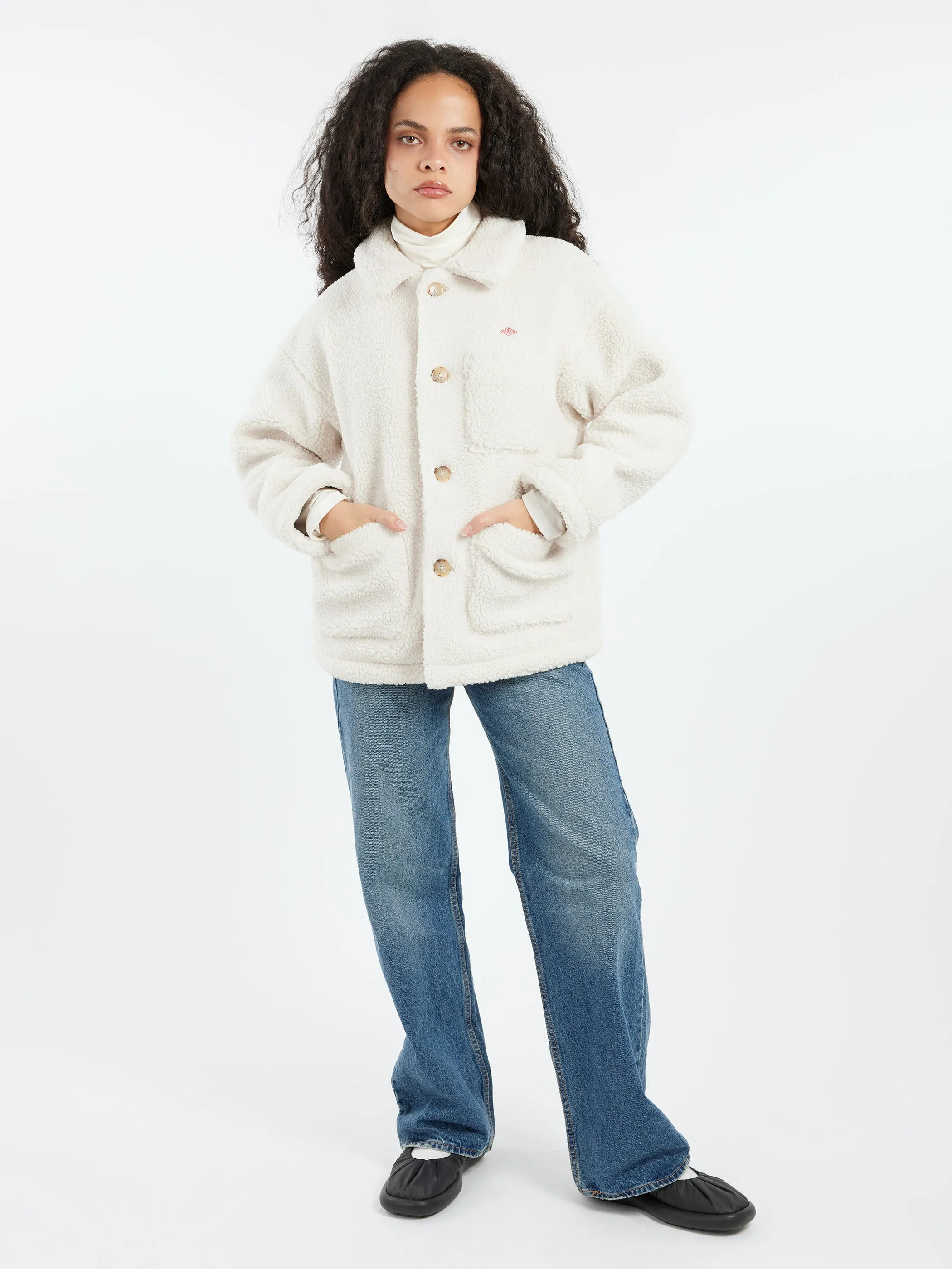 Light Boa Work Coat sold by gravitypope product image thumbnail 2