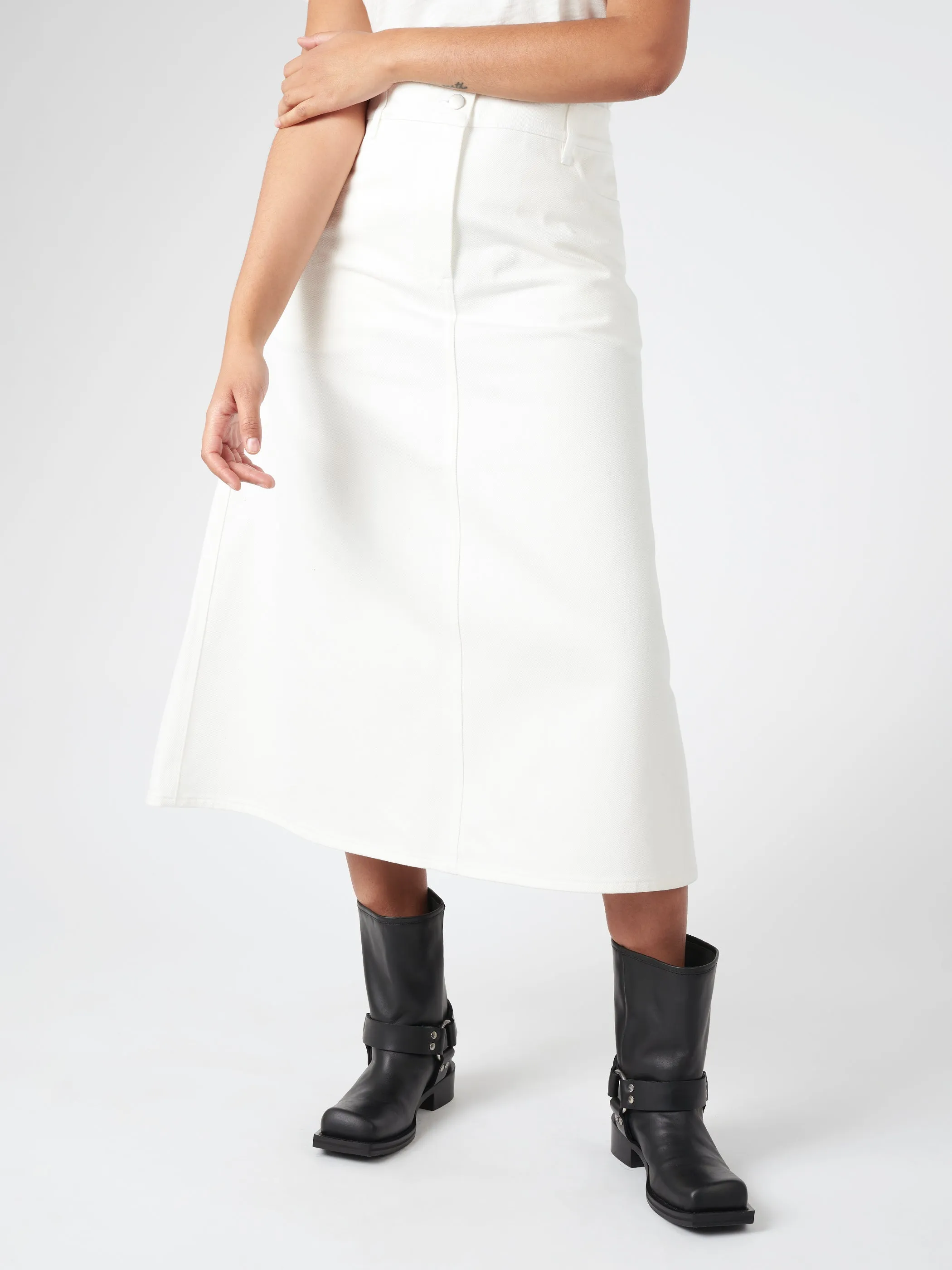 Baringo Denim Skirt sold by gravitypope product image thumbnail 4