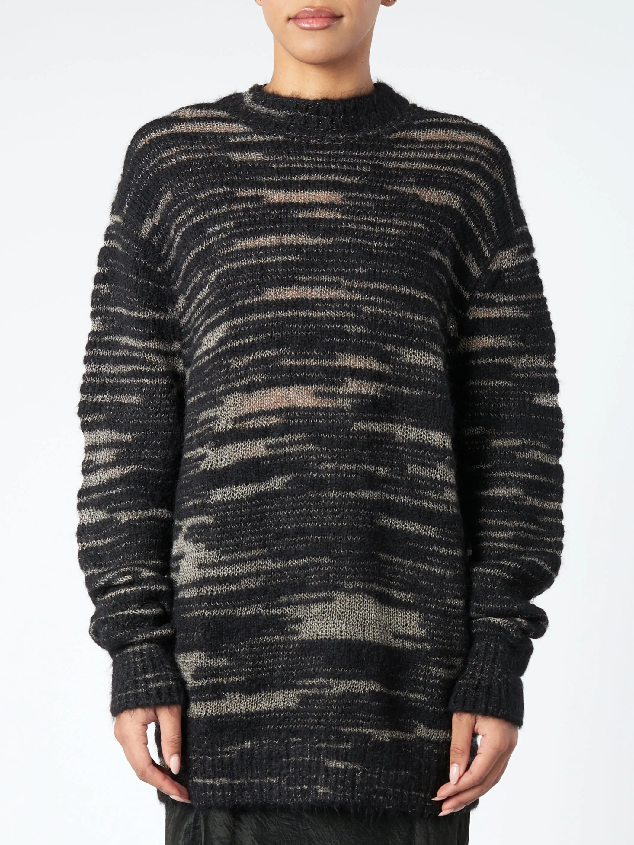 Handknit Threadbare Crewneck sold by gravitypope