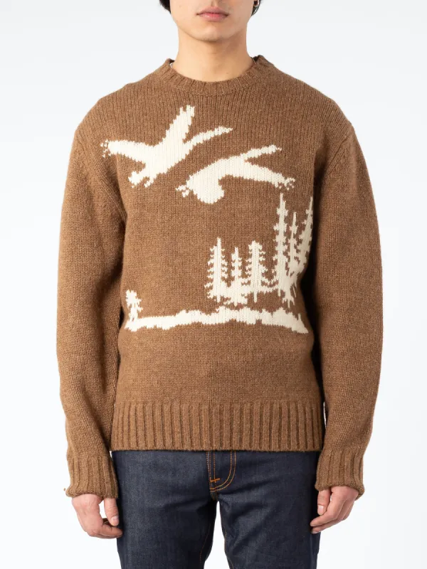 3G Intarsia Crew Neck Knit sold by gravitypope