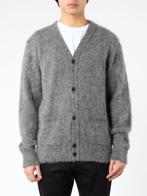 Stretch Mohair Cardigan sold by gravitypope