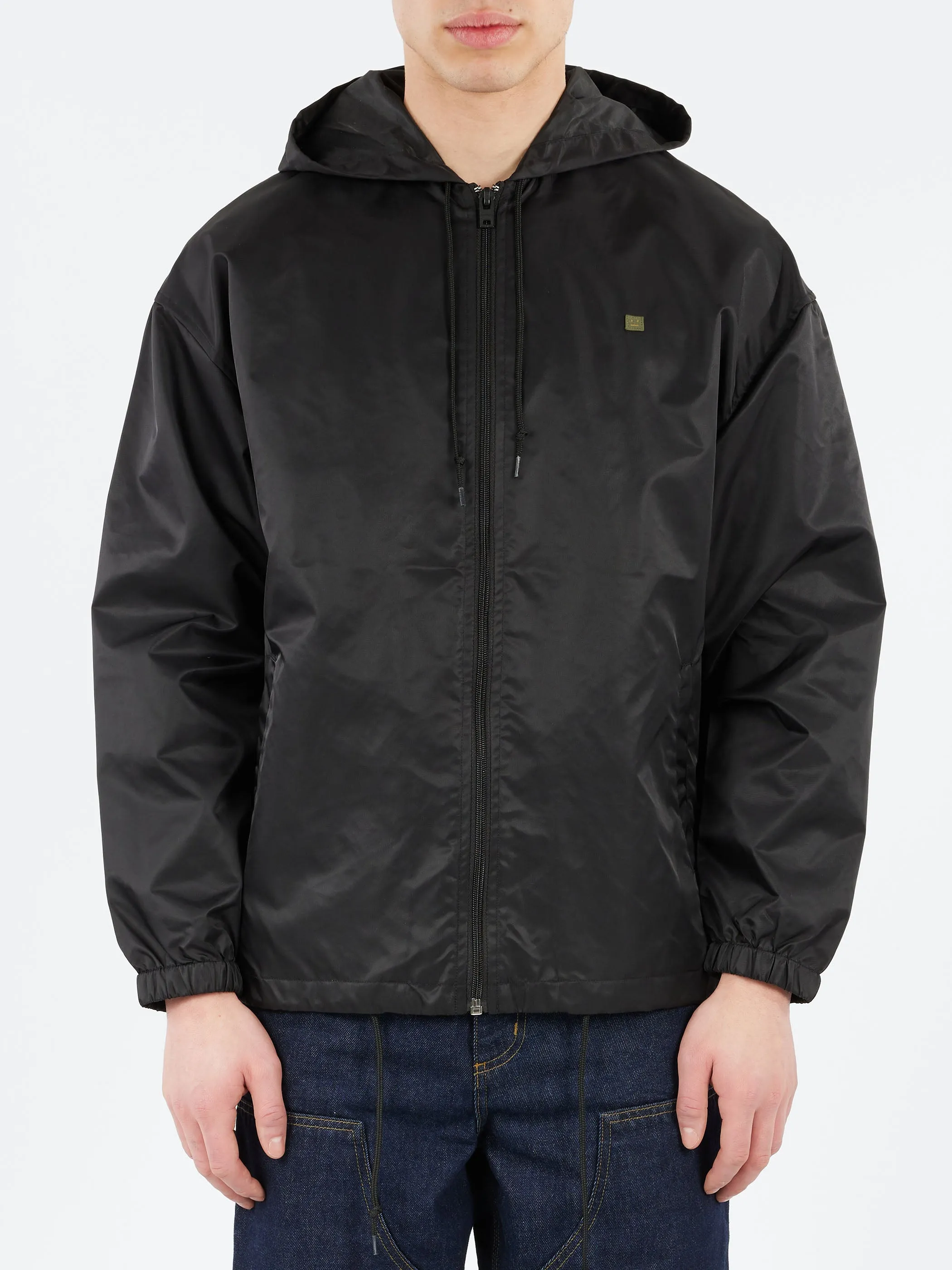 Micro Face Patch Nylon Jacket sold by gravitypope