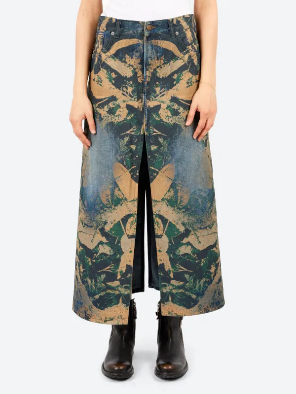 Denim Skirt sold by gravitypope